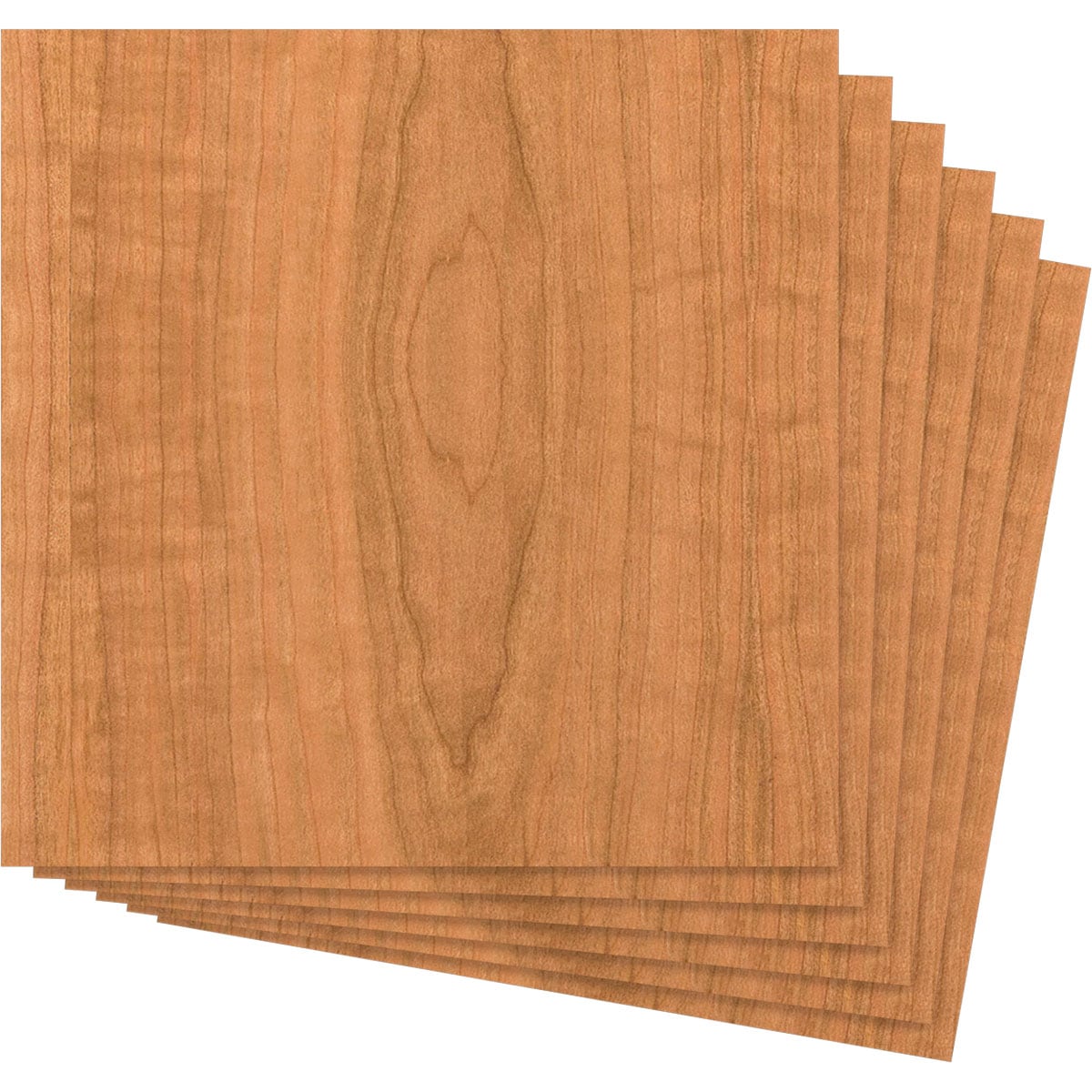 Ekena Millwork HBW12X12X375BCH 11-3/4-in x 11-3/4-in Smooth Paintable/Stainable Wood Wall Panel ( 6 -Pack, Covers 0.96-sq ft )