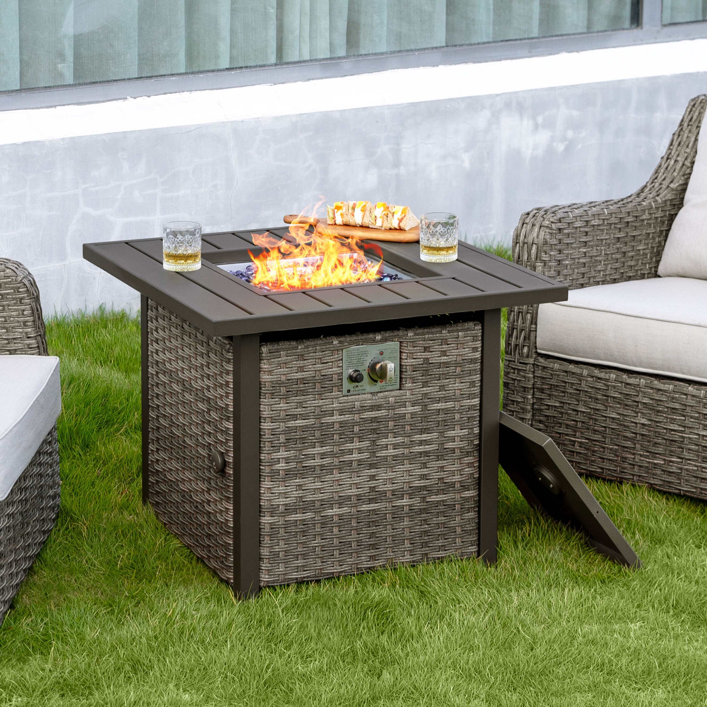 Nuu Garden AF018 Outdoor-Gas-Firepits - View #2