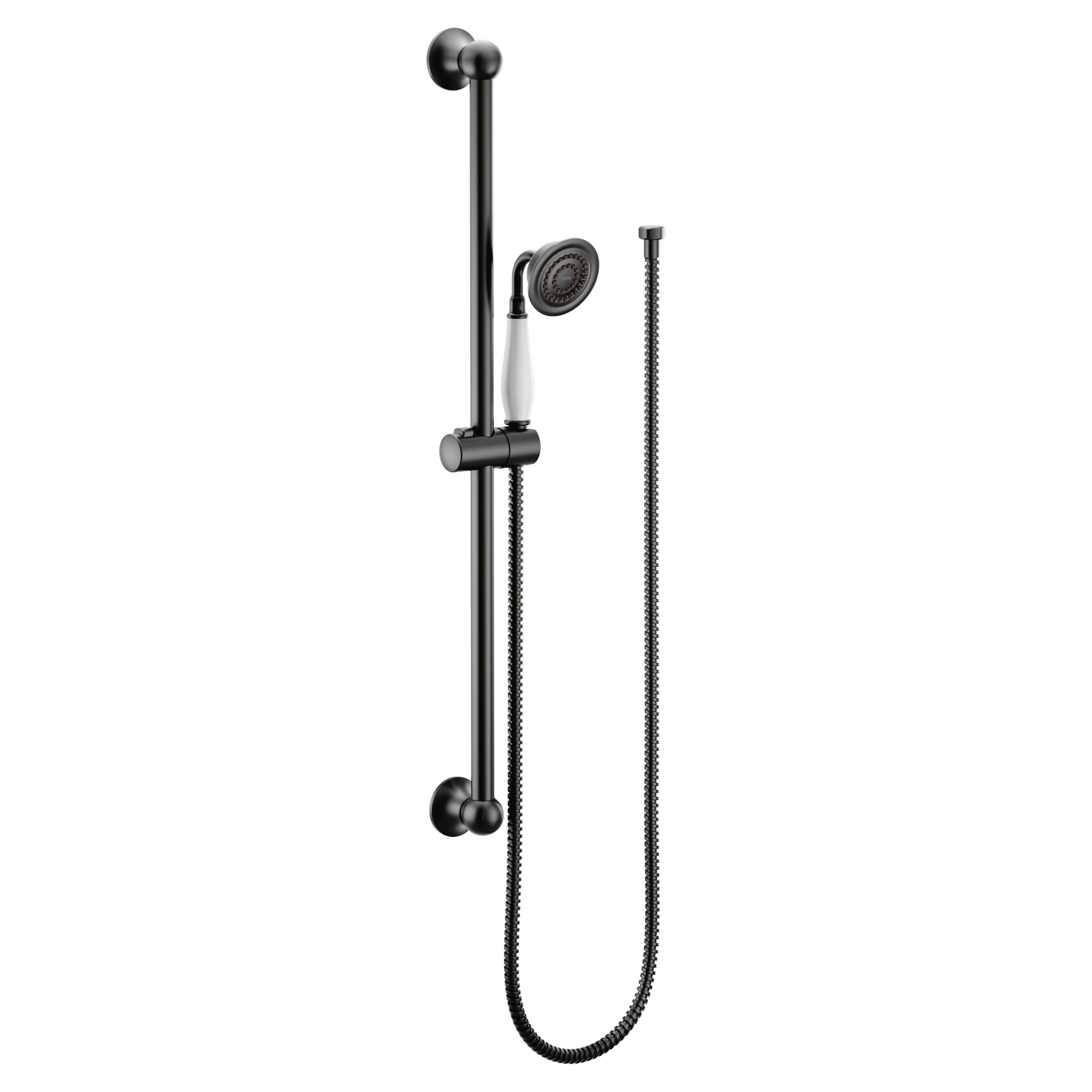 Moen S12107EPBL Matte Black Sold separately Sold separately 3-Inches Bathtub and shower Faucet (Valve Not Included)