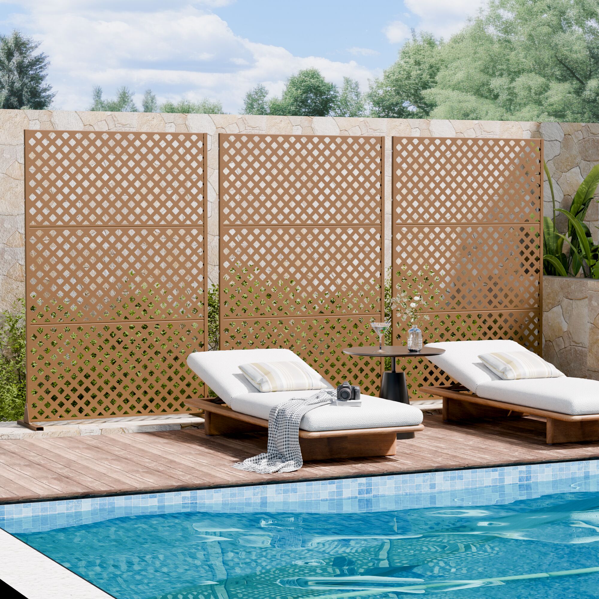 Wooakway L20609-604A55 Outdoor-Privacy-Screen - View #5