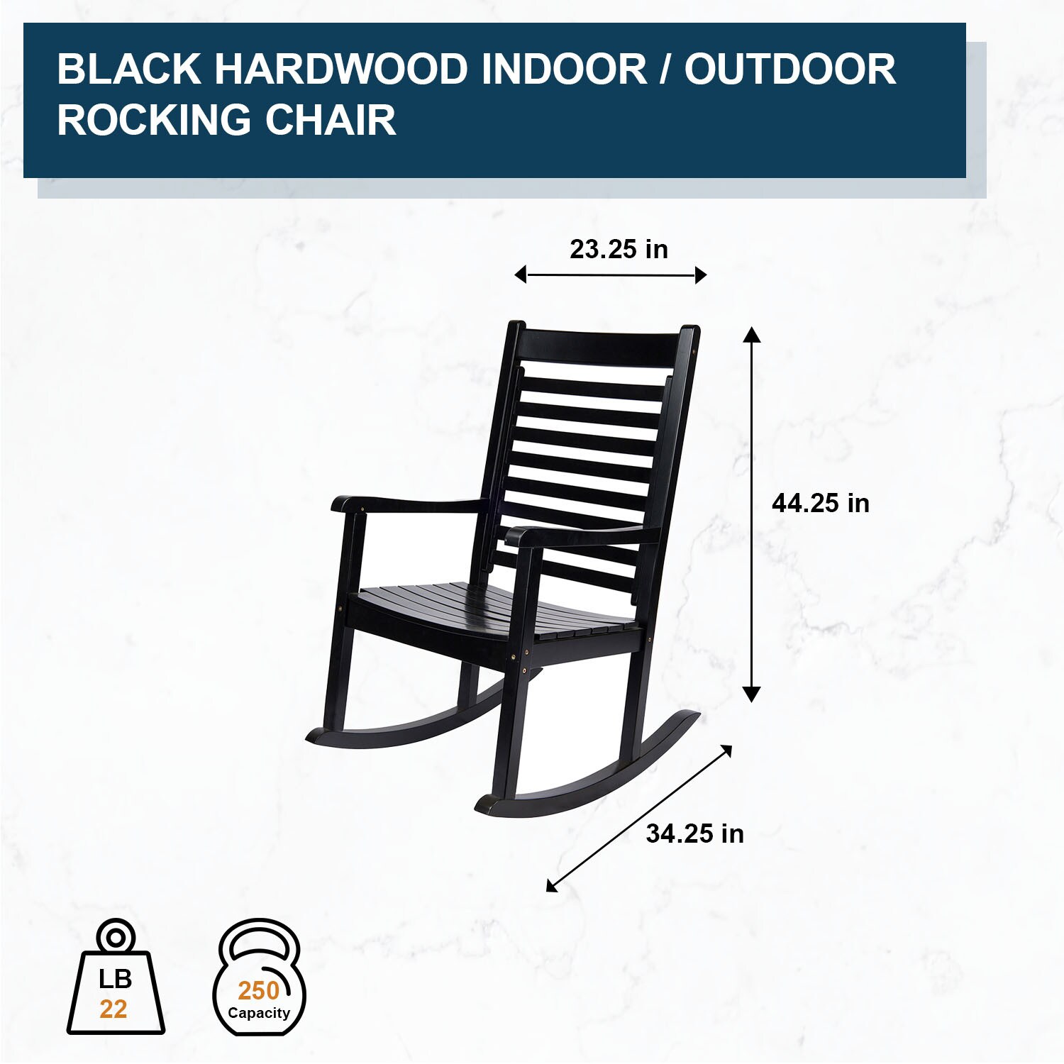 Shine Company 4337BK-2BX Patio-Chairs - View #2