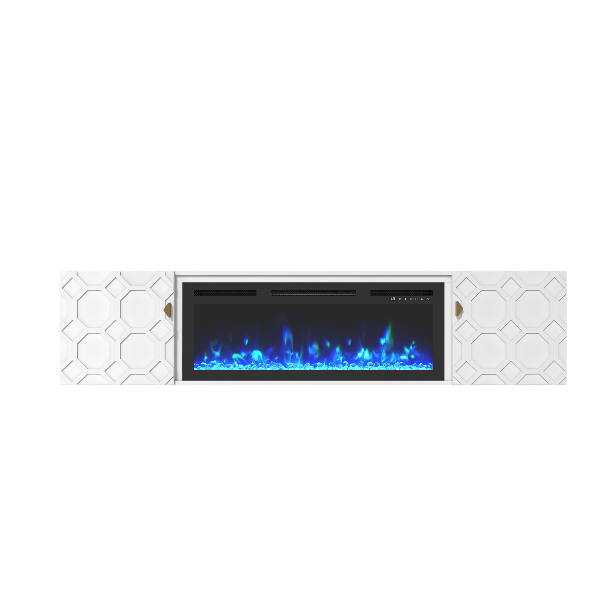 Clihome CL-WMTVS020-WHI-F018 Electric-Fireplaces - View #5
