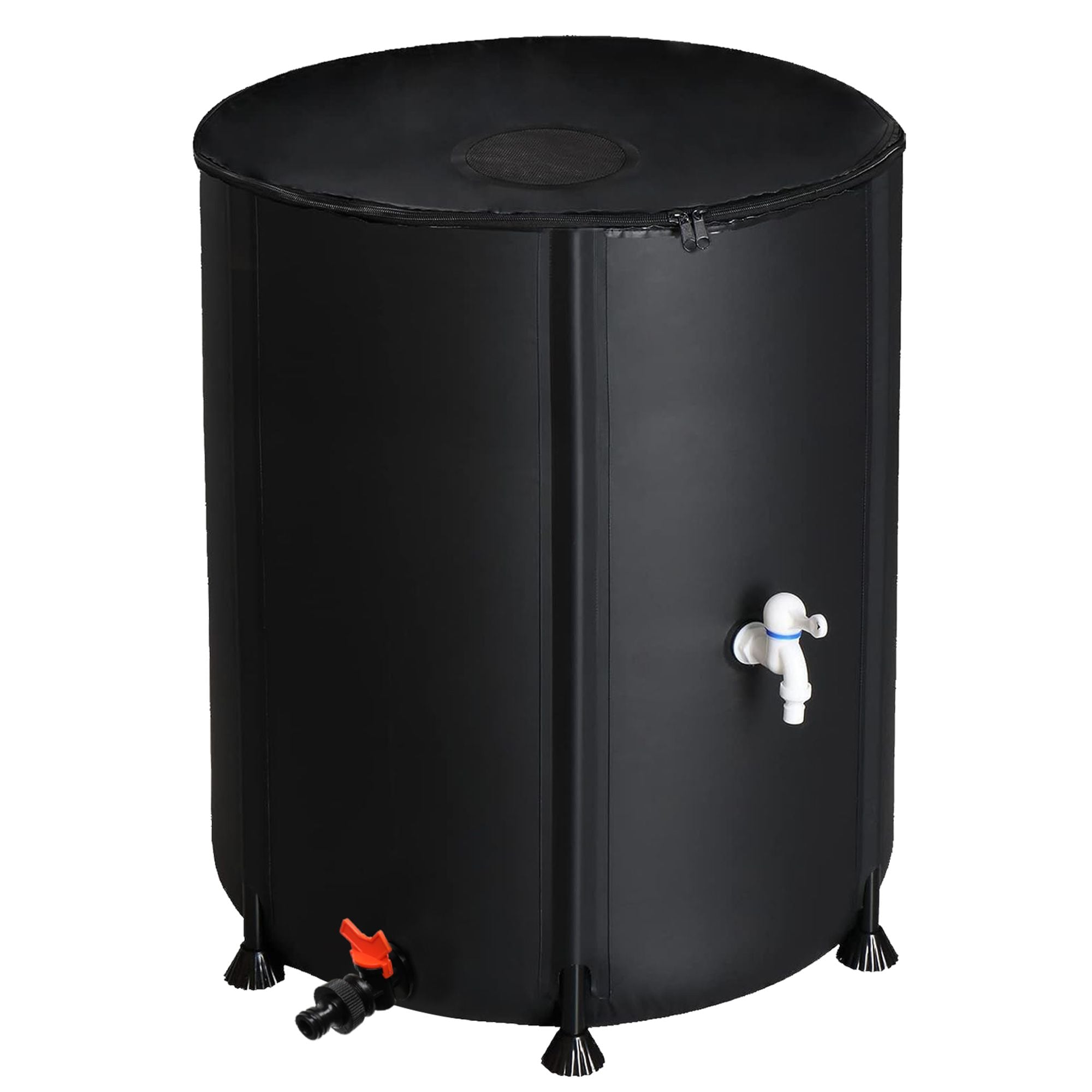 Winado  50 Gallon Portable Black Rain Barrel Collapsible Tank