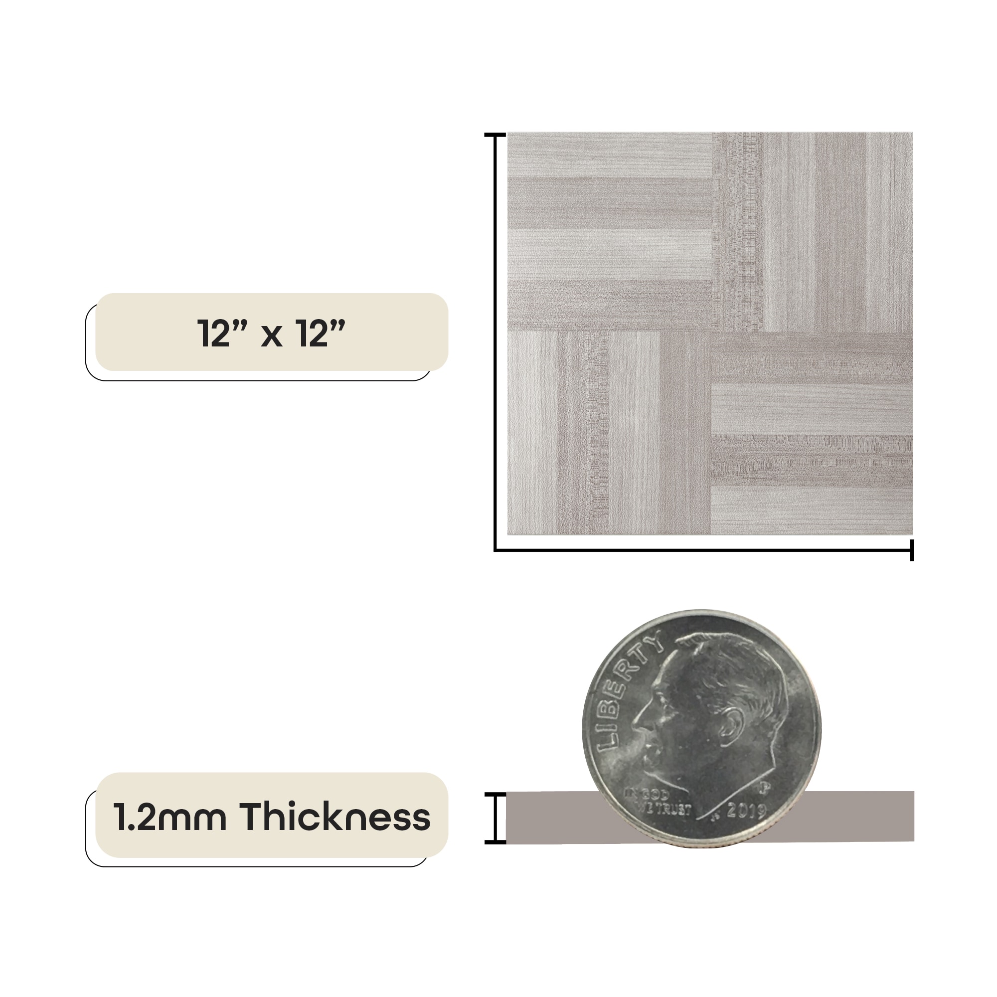 Achim FTVWD23120 Vinyl-Tiles - View #5