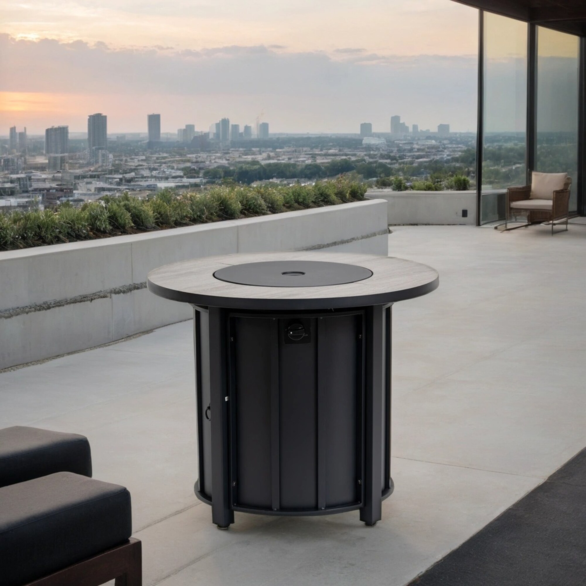 SINOFURN SYA020031BG Outdoor-Gas-Firepits - View #2
