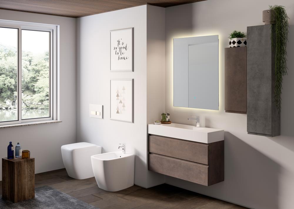 ANZZI BA-LMDFXBT005WH Framed-Bath-Mirrors - View #5