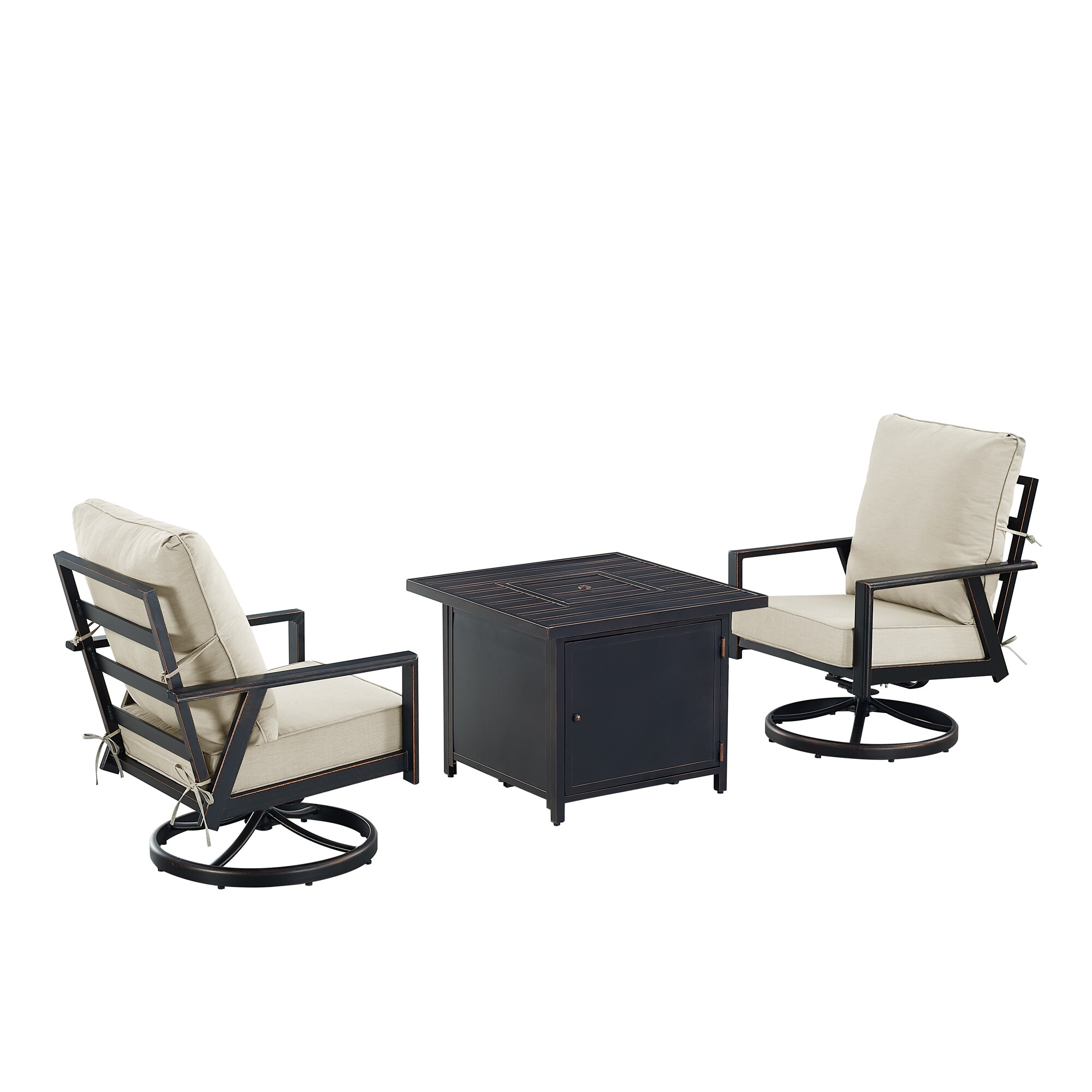 Oakland Living LUX2CHCHOLULALGCUA Patio-Conversation-Sets - View #4