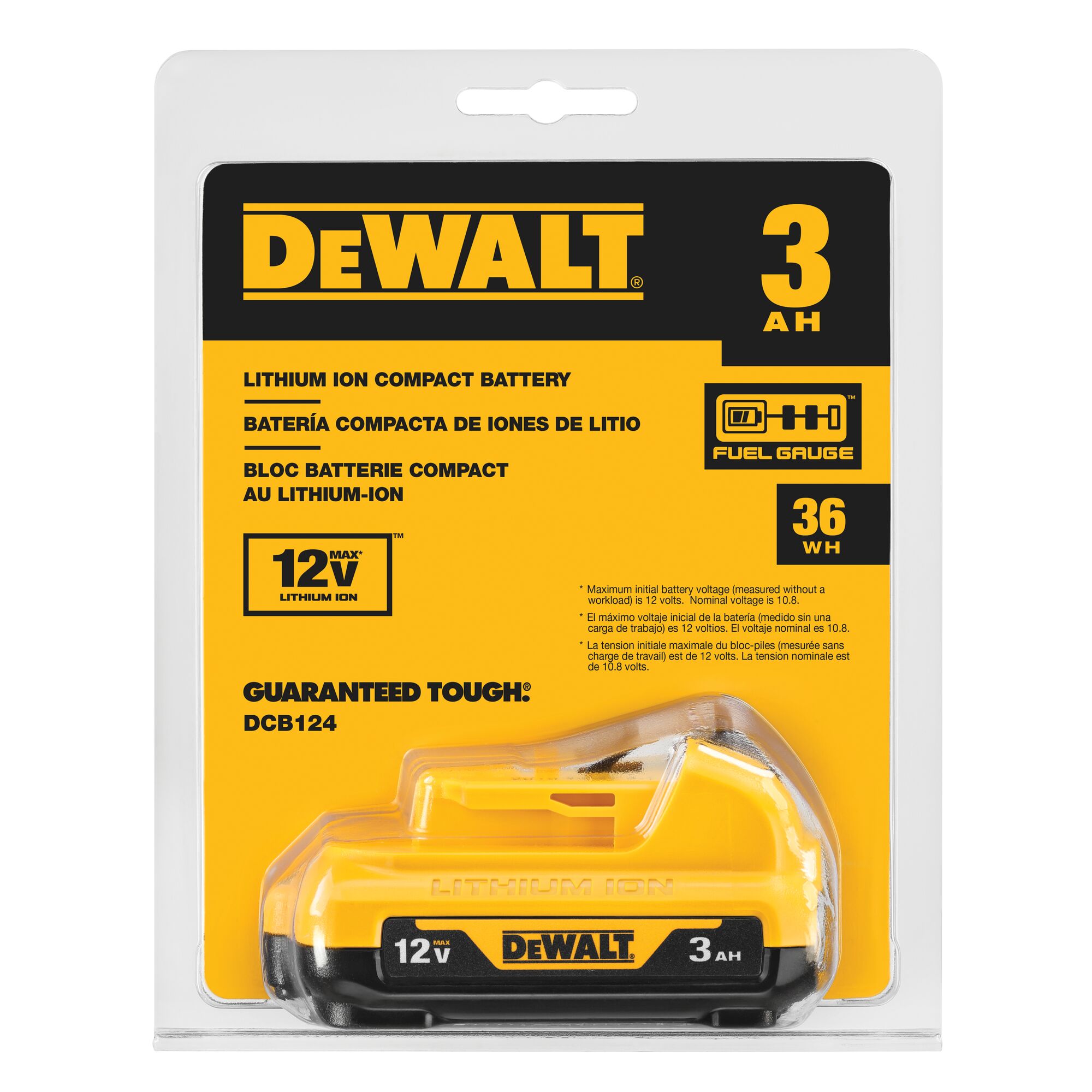 Afdeling spade hoop DEWALT 12-Volt 3 Amp-Hour; Lithium Power Tool Battery in the Power Tool  Batteries & Chargers department at Lowes.com