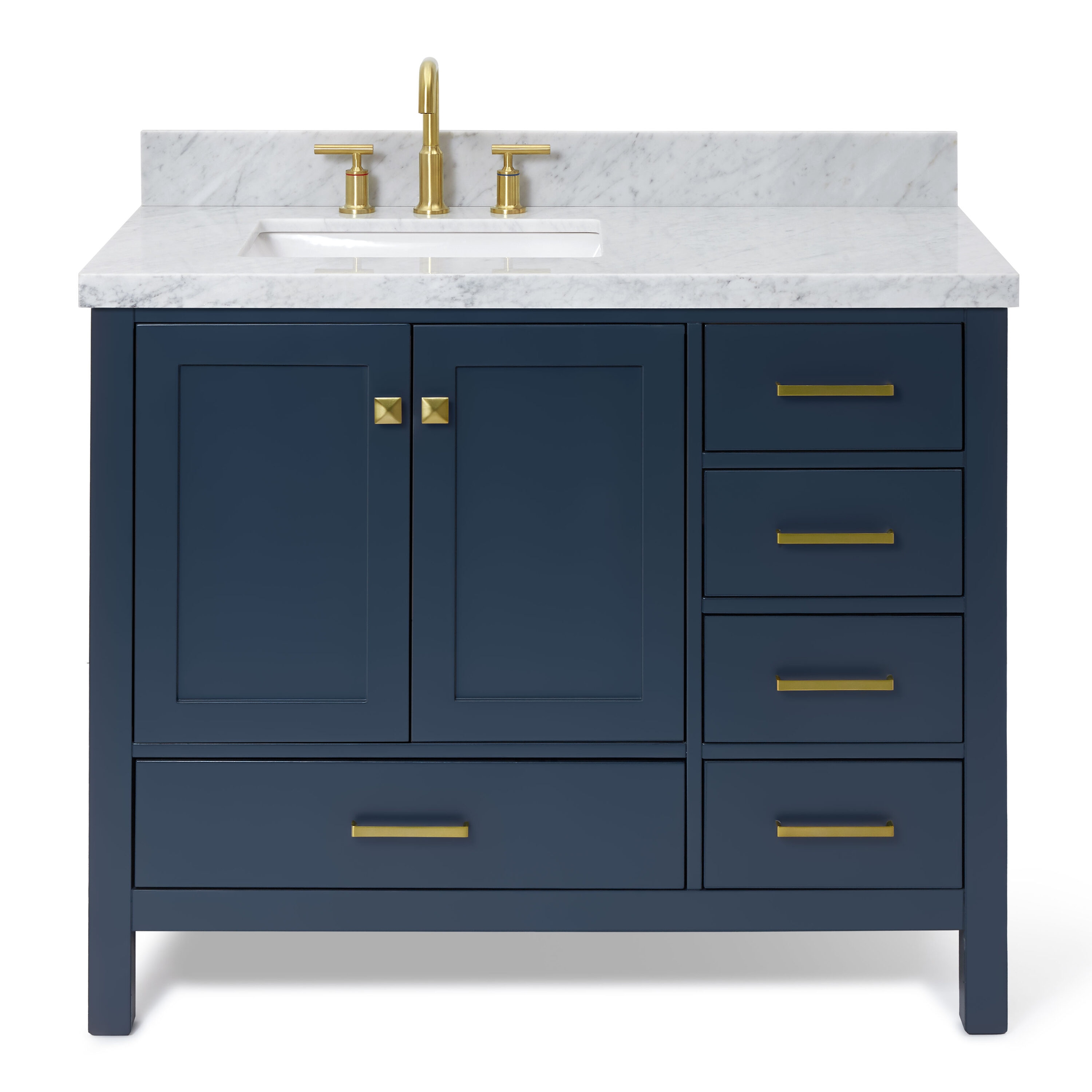 ARIEL A043SLCWRVOMNB Bath-Vanity-Combo - View #2