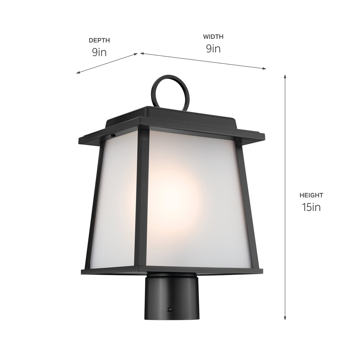 Kichler 59107BK Post-Lights - View #8