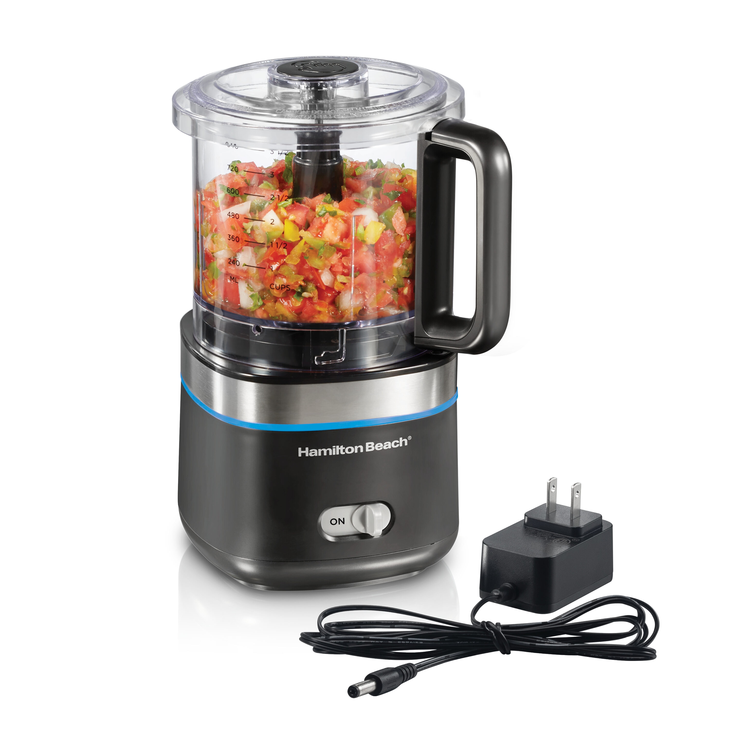 Hamilton Beach 72880 4-Cup 1 -Blades Mini food chopper ( Blue )
