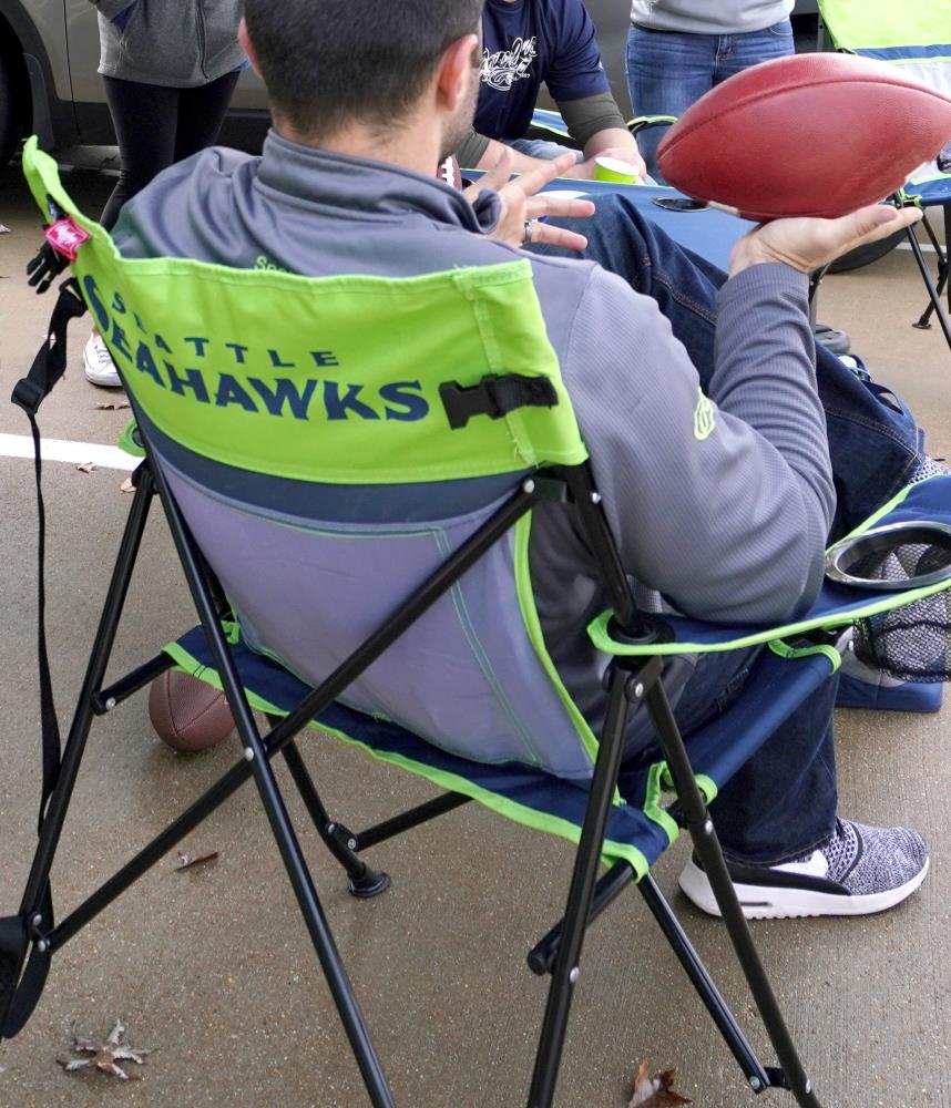 seahawks camping chair