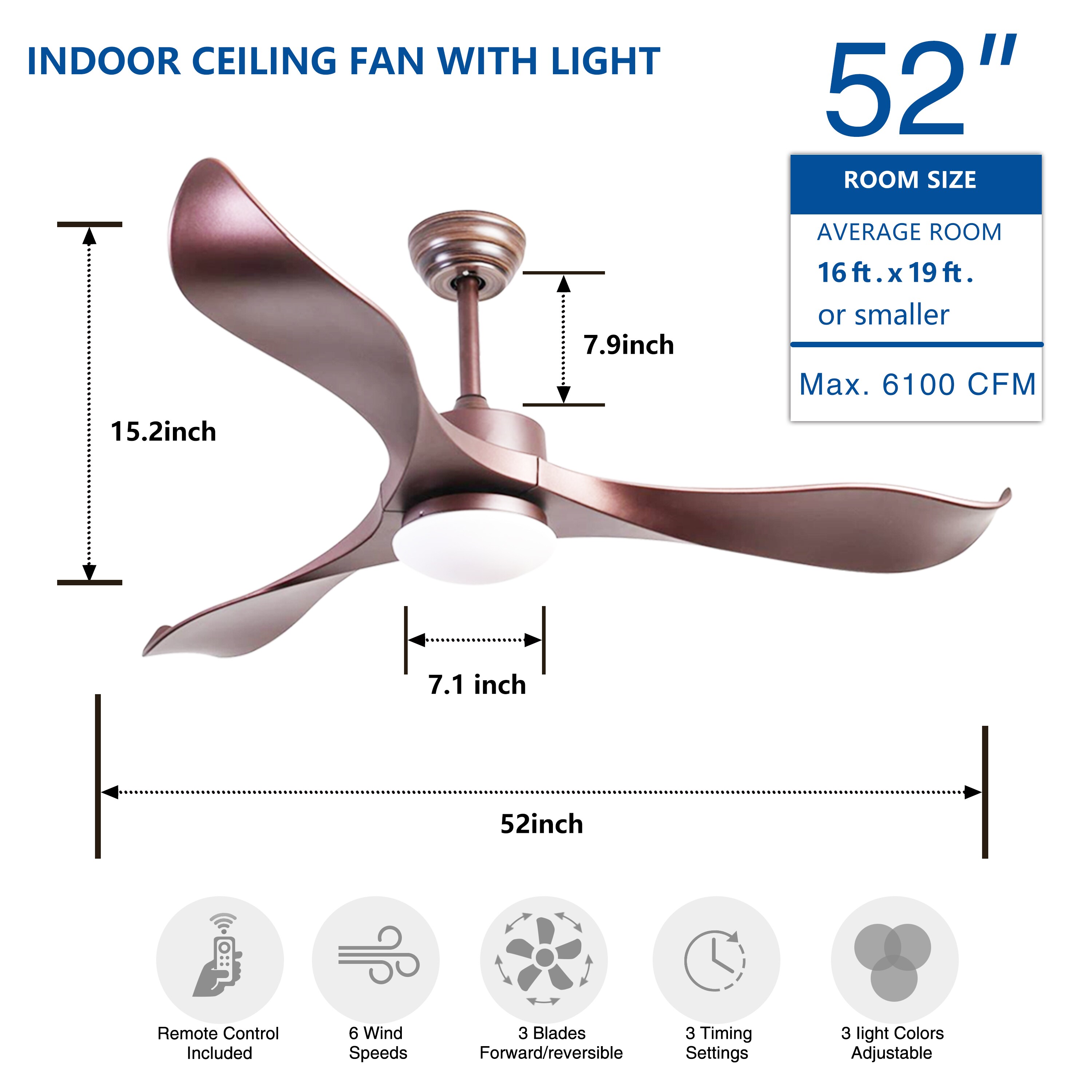 Yardreeze WCEF01308 Ceiling-Fans - View #7