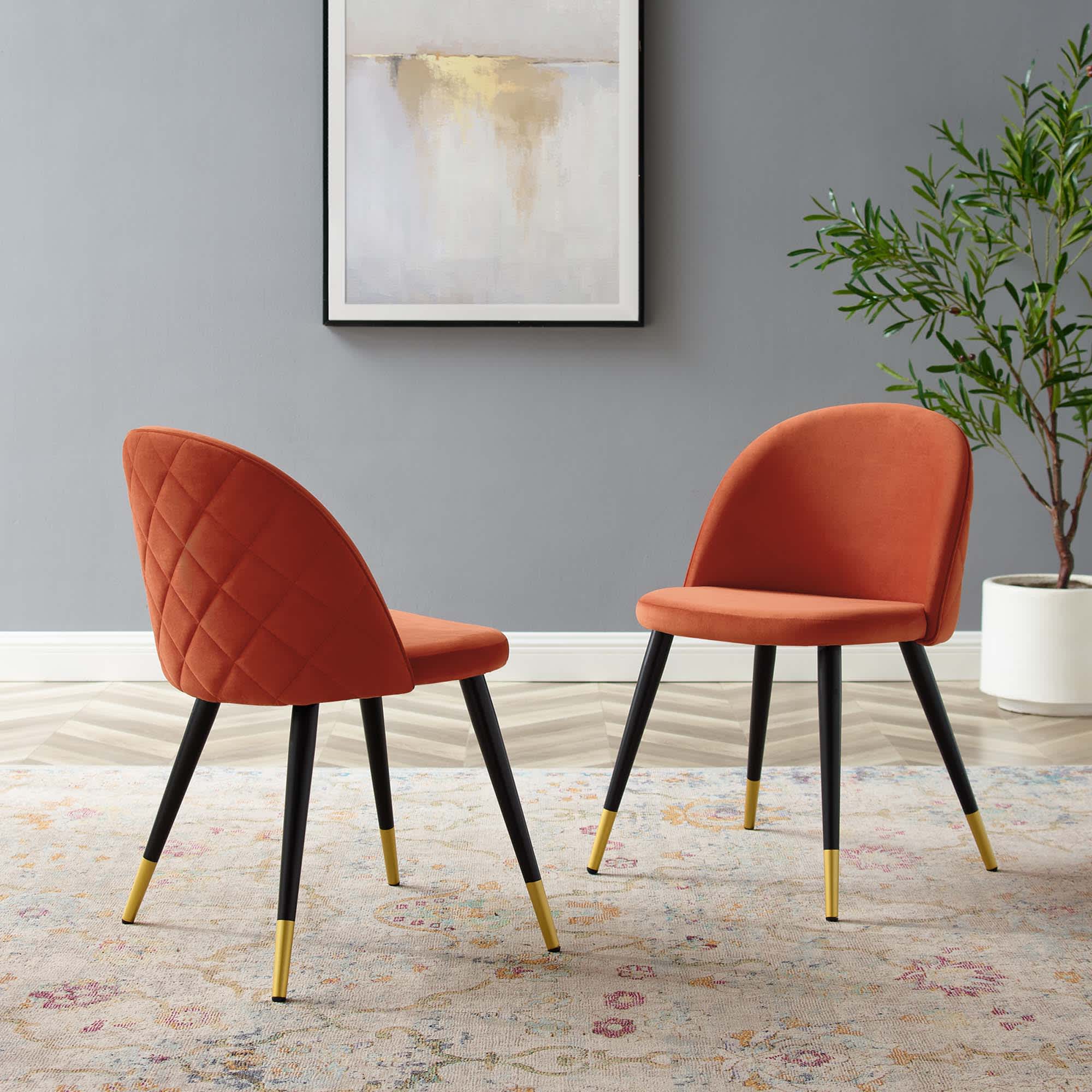 Modway EEI-4525-ORA Dining-Chairs - View #2
