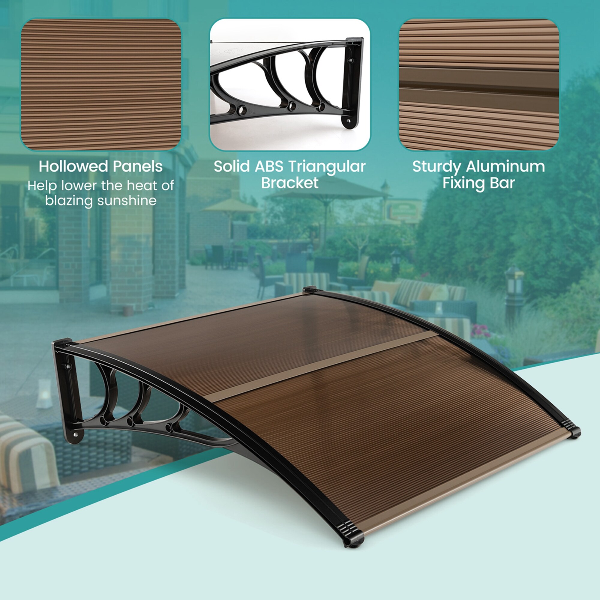 Costway CSHY006109 awnings - View #9