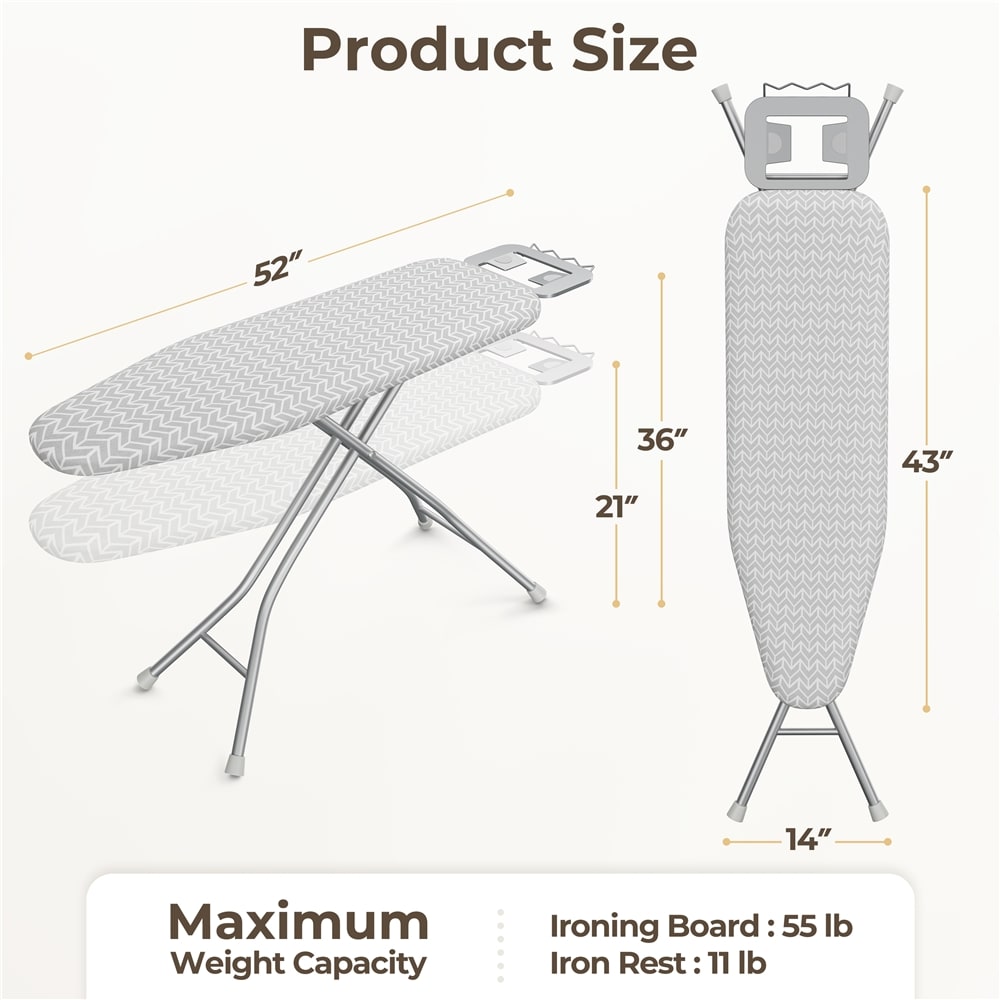 Yaheetech LSK58M0001 Ironing-Boards-And-Accessories - View #3