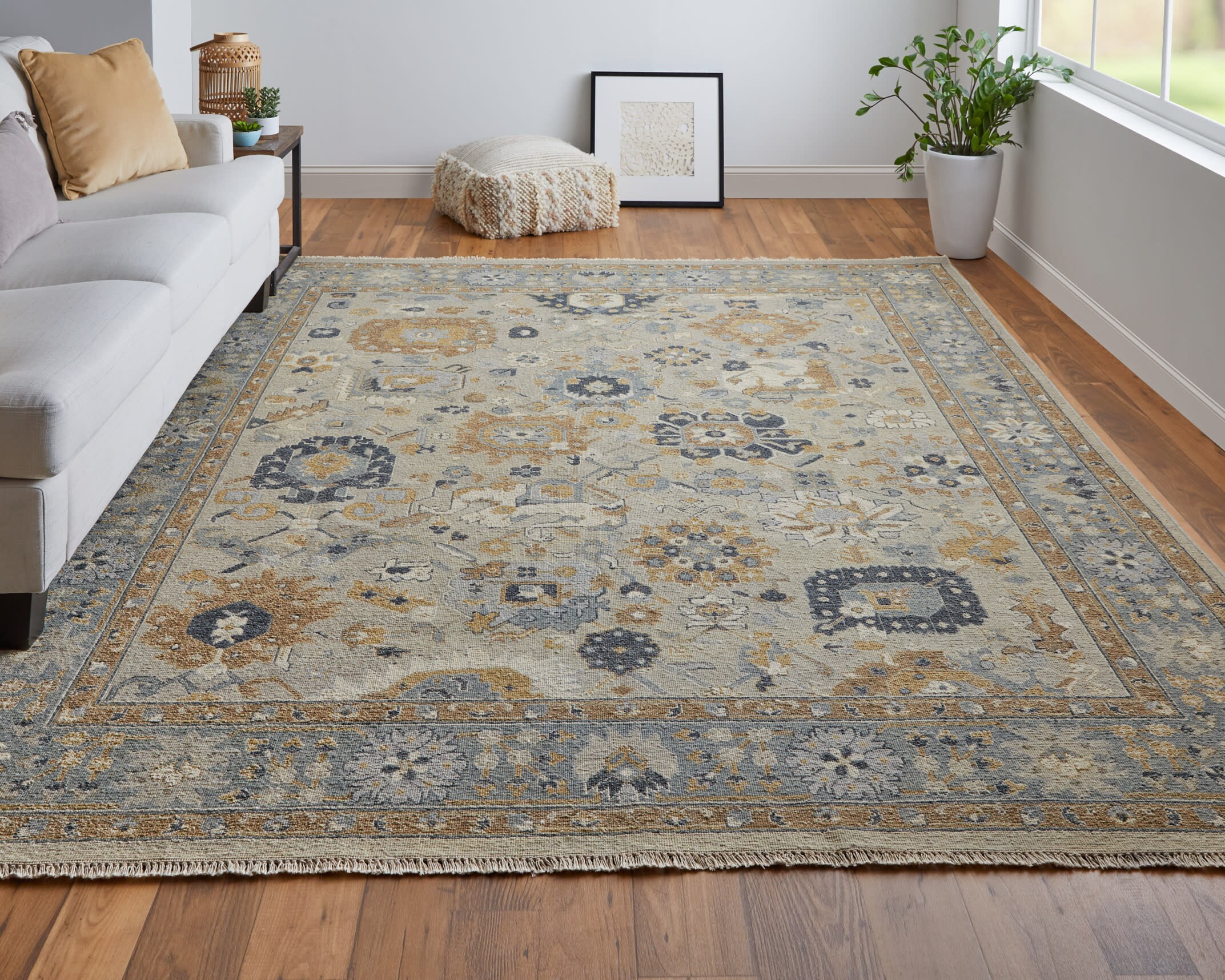 Room Envy CORR0612BLUBRNI11 rugs - View #2
