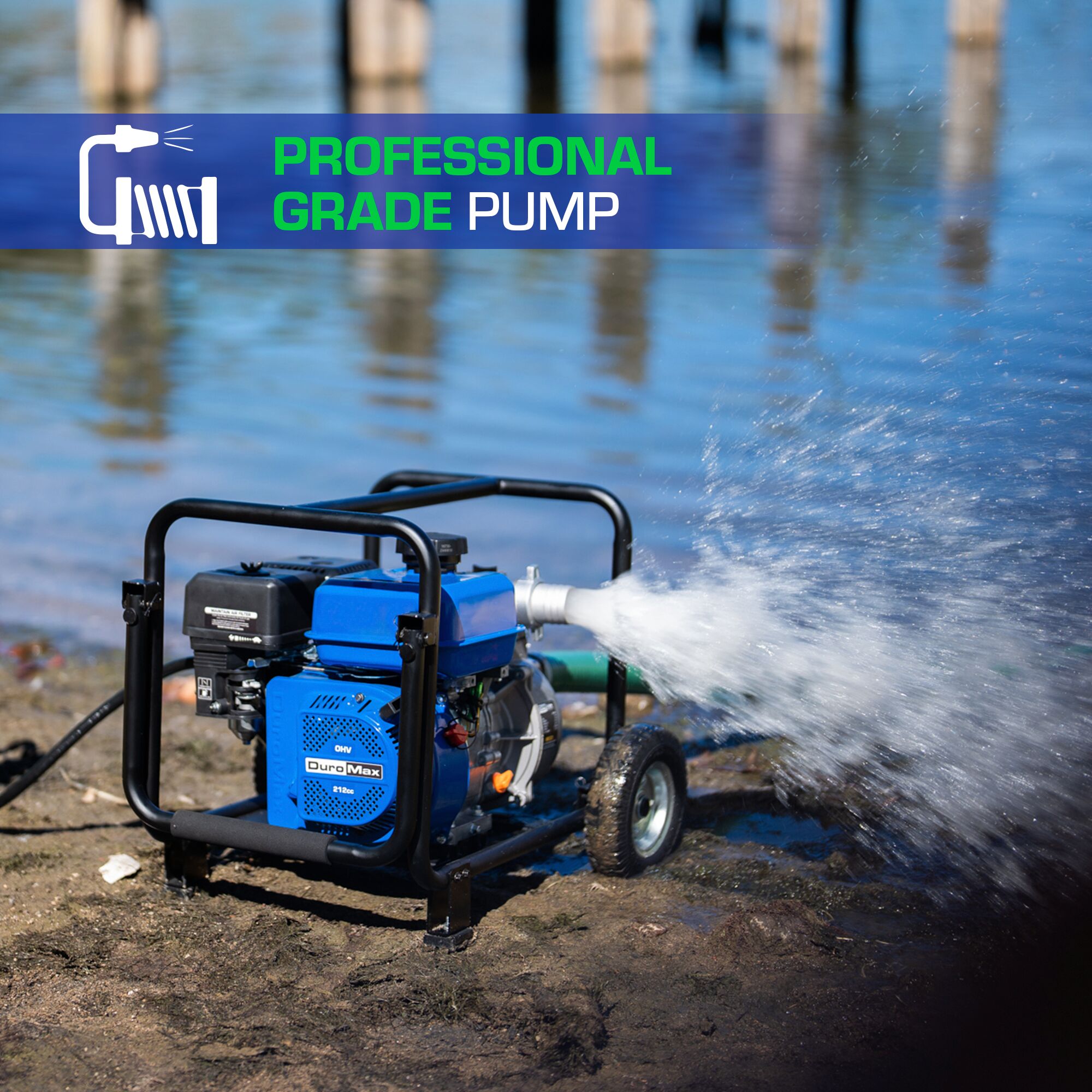 DuroMax XP650WX pumps - View #10