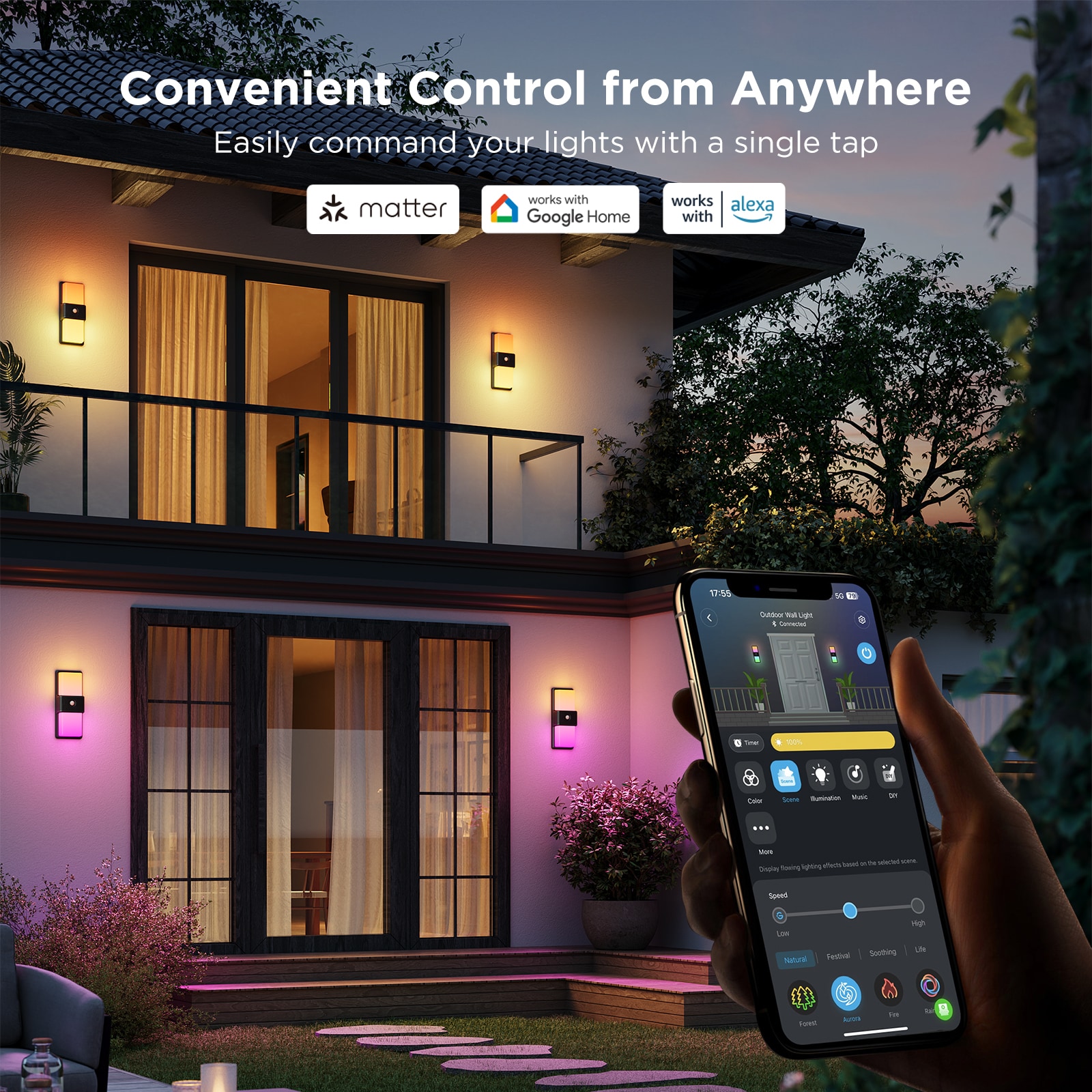 Govee H7078AD1 Outdoor-Wall-Lighting - View #8