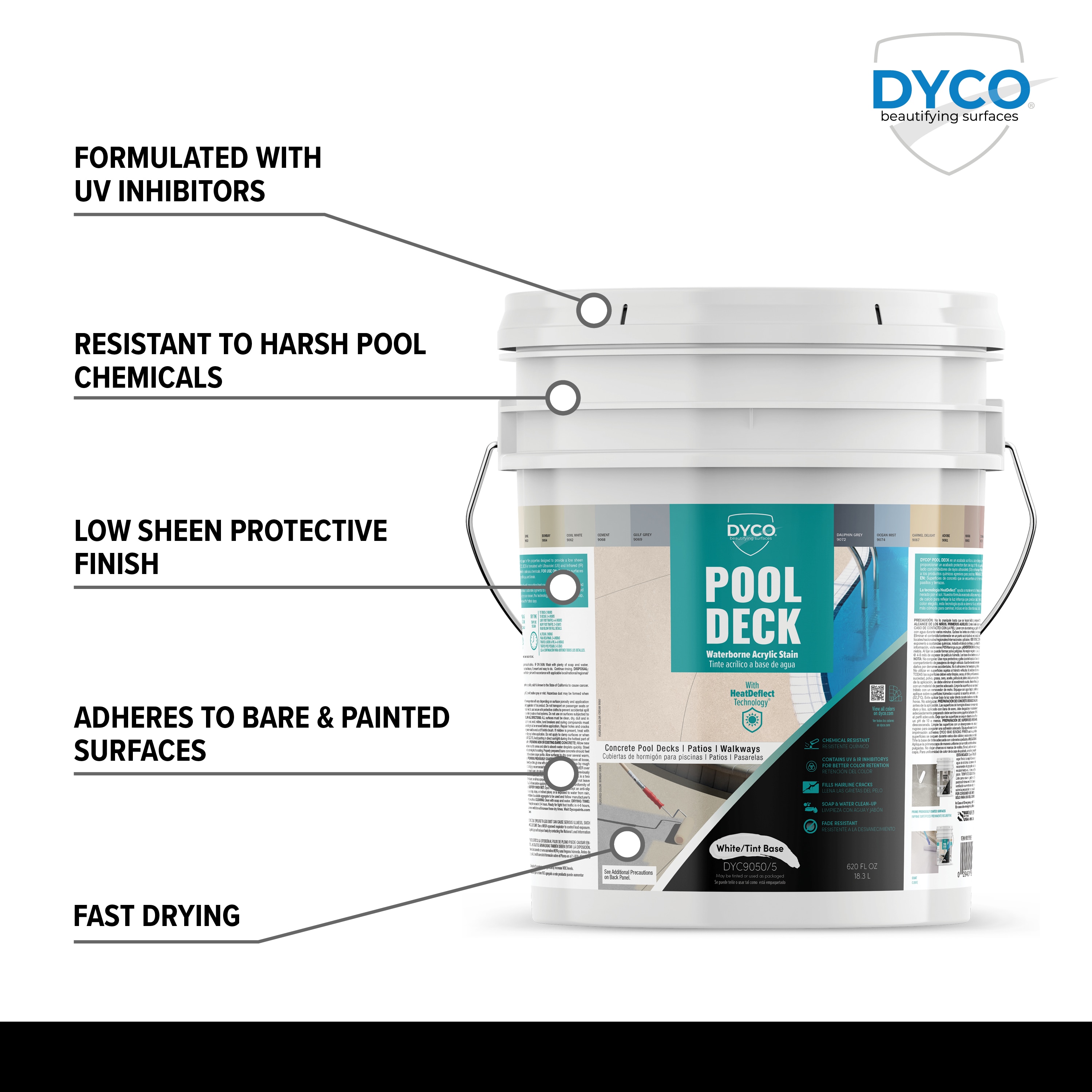 Dyco Paints DYC9050/5 Concrete-Stains - View #3