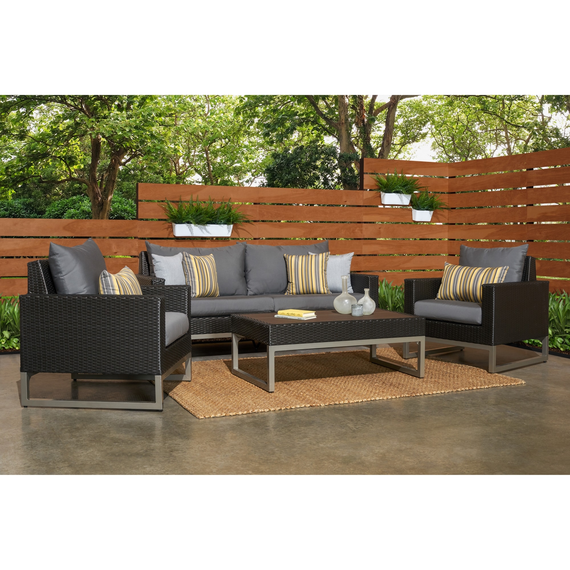 RST Brands OP-PESS4-MILO-E-CHRK Patio-Conversation-Sets - View #9