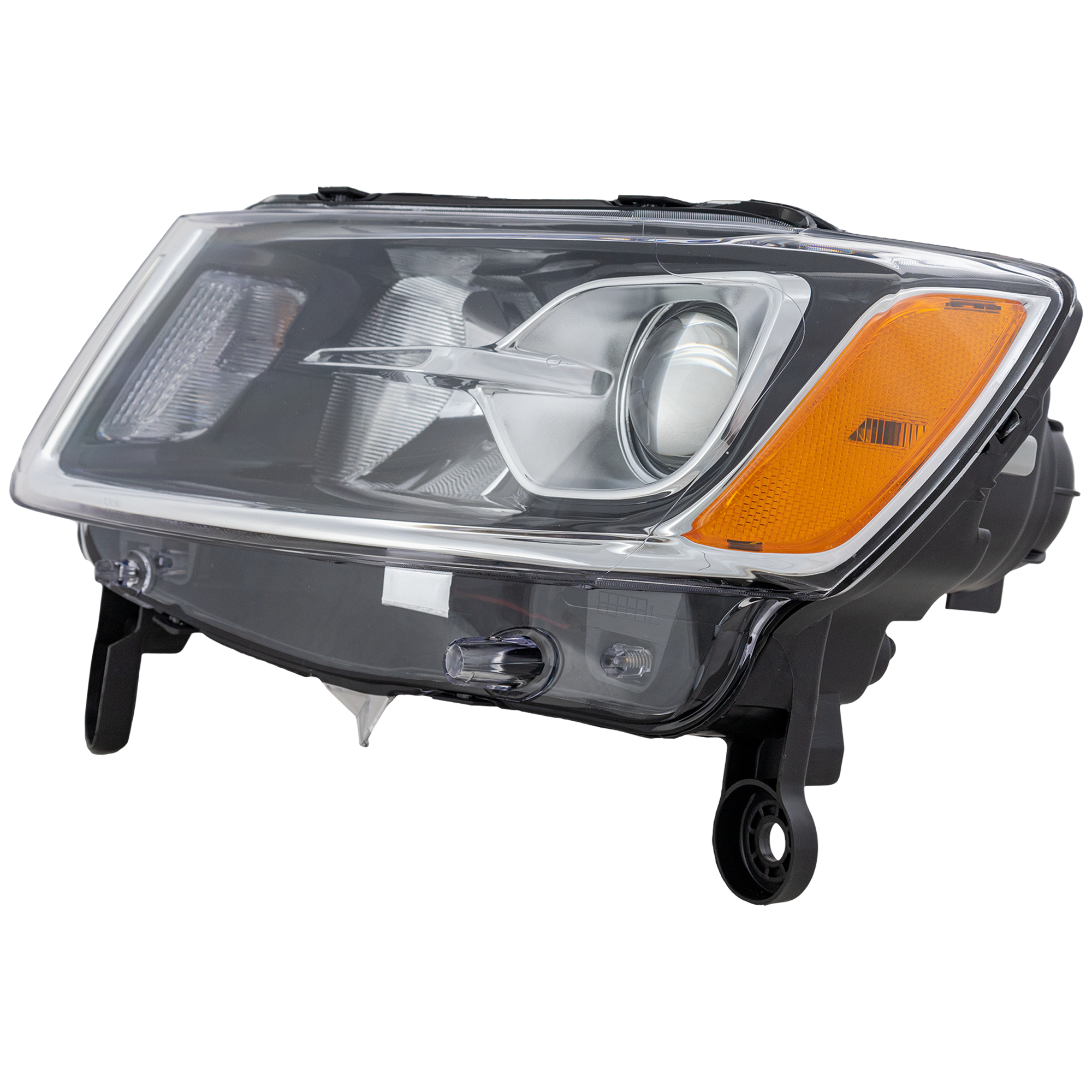 Garage-Pro JCWREPJ100154GP Headlight For Jeep Grand Cherokee 2014-2016 Lh Assembly Halogen Chrome Trim Standard Type