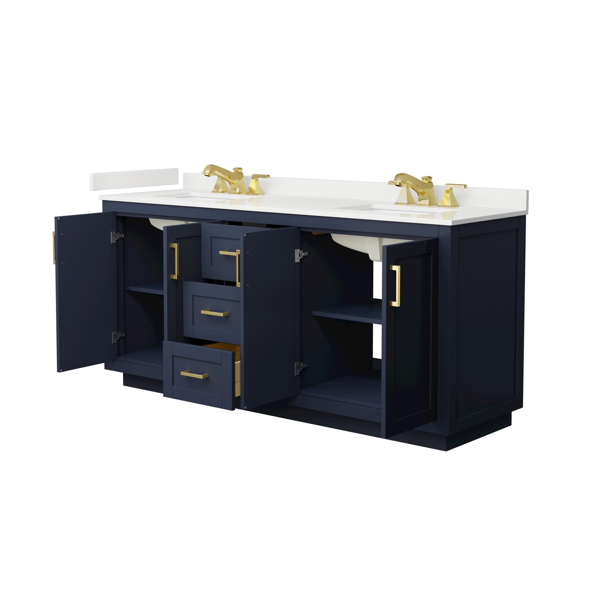 Wyndham Collection WCF292972DBLWQUS3MXX Bath-Vanity-Combo - View #3