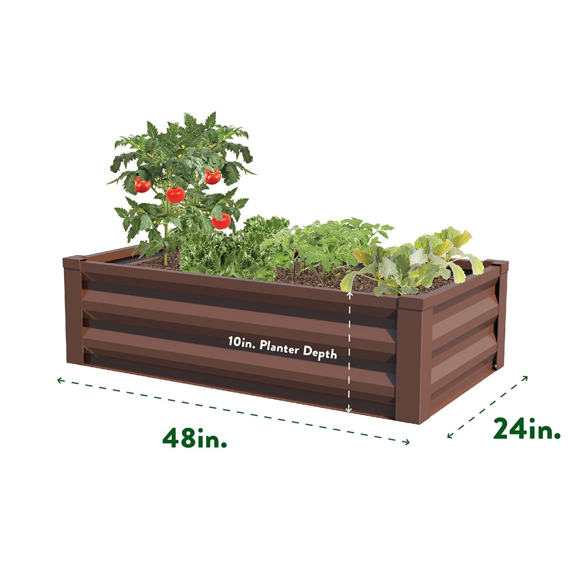 Greenes Fence RCM10TB Raised-Garden-Beds - View #2