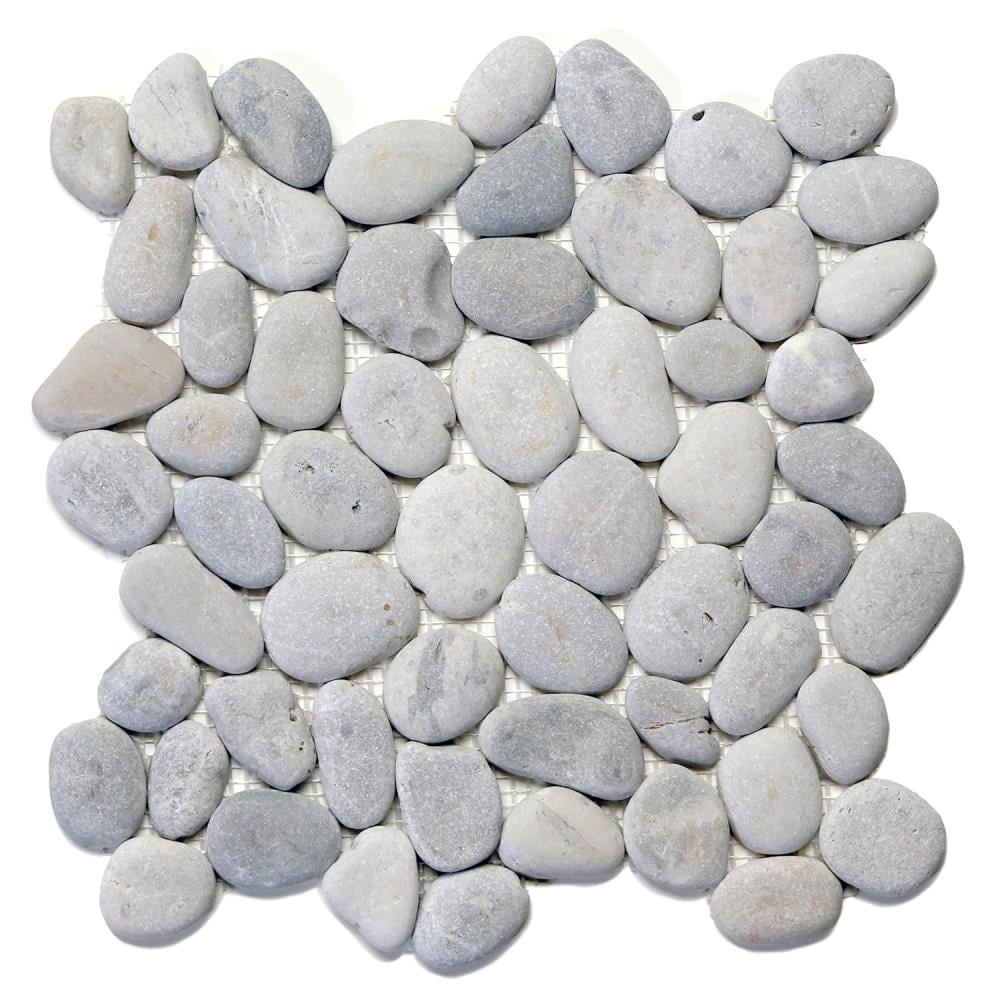 Solistone River Rock Pebbles 10 Pack Alpine 12 In X 12 In Natural Stone
