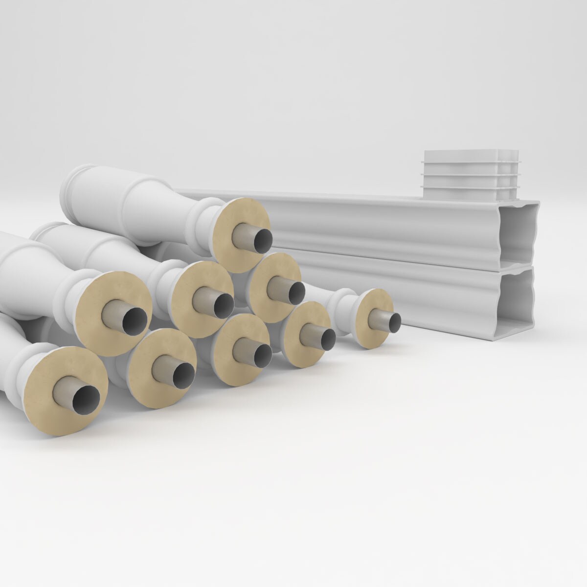Ekena Millwork BALK32X060HMN railings - View #6