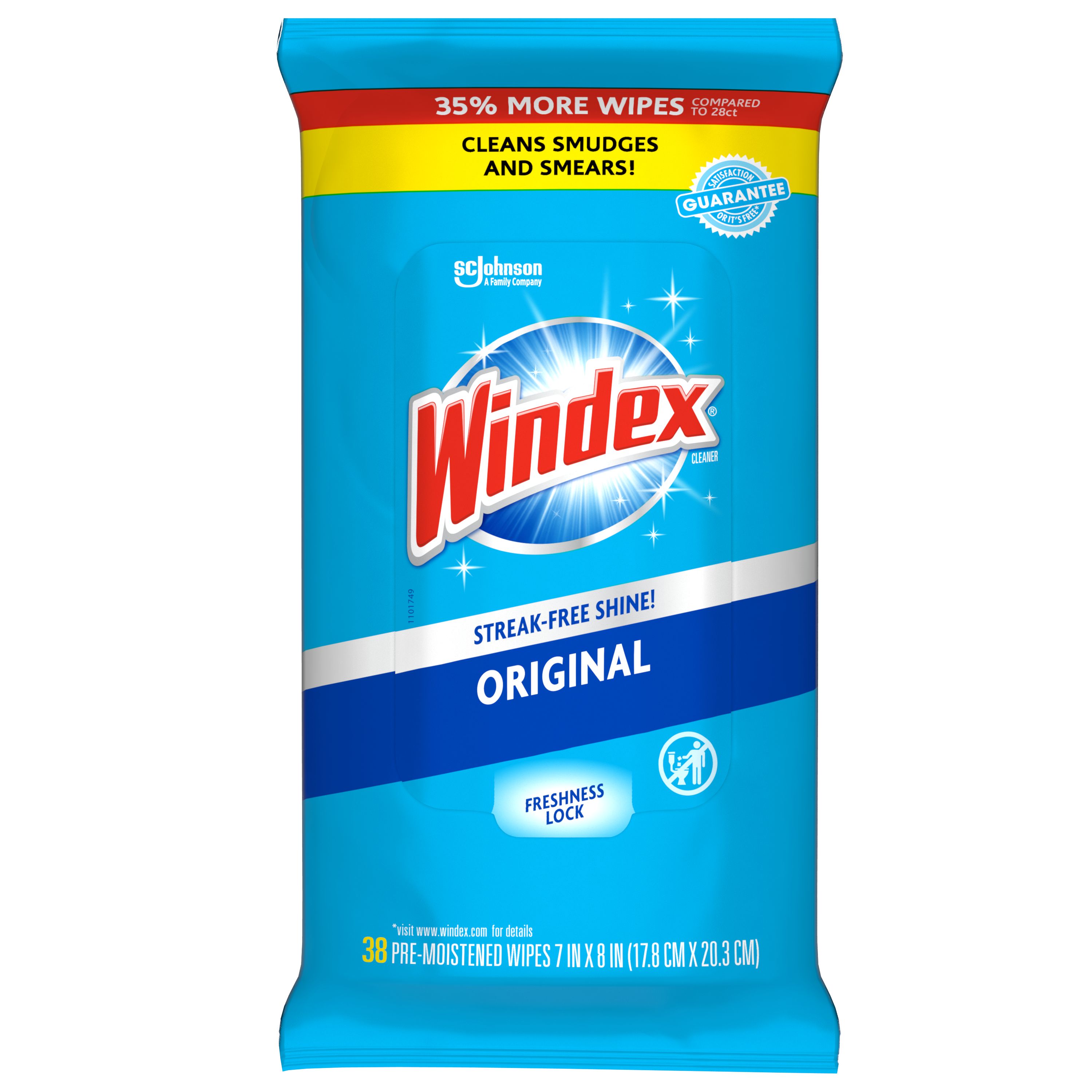 Windex Glass Cleaner, Pledge Furniture and Multisurface Wipes Bundle