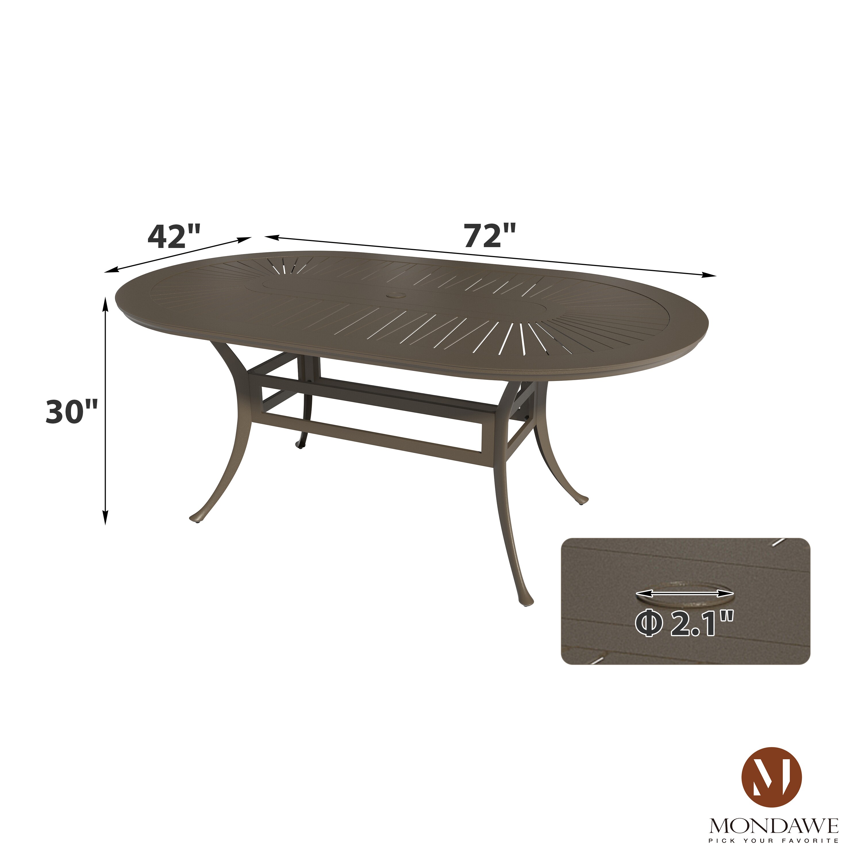 Mondawe MO-LD72CT9PS-BU Patio-Dining-Sets - View #12