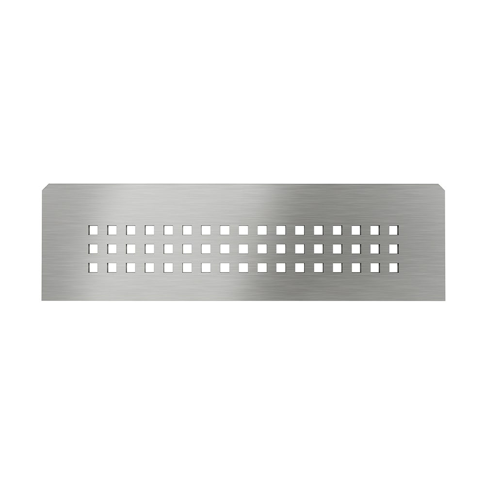 Schluter Systems Shelf Rectangular Niche Square Brushed Stainless Steel in  the Shower Shelves  Accessories department at