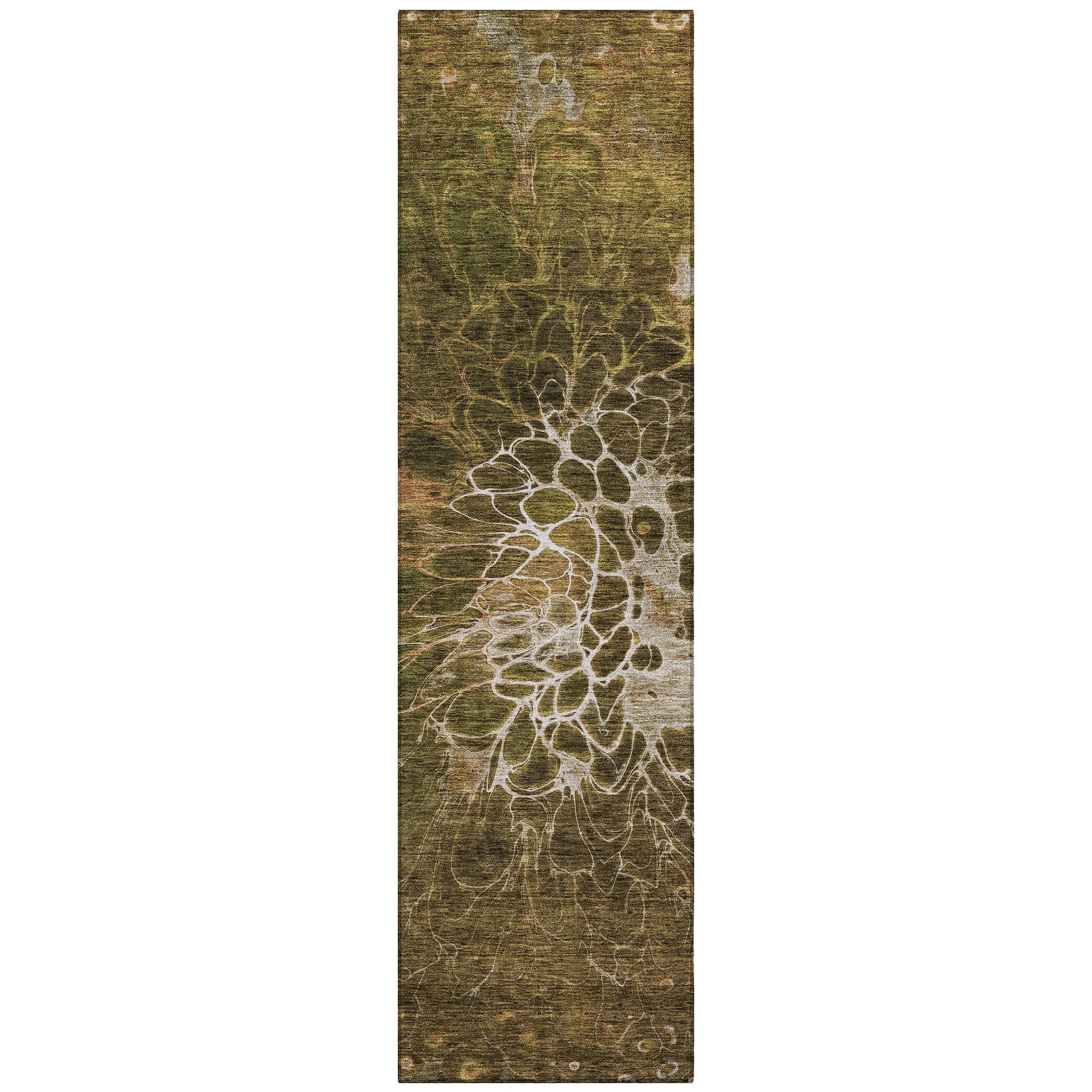 Addison Rugs ACN652CH2X8 Chantille ACN652CH 2 x 7 (ft) Polyester Chocolate Rectangular Indoor/Outdoor Geometric Machine washable Runner rug