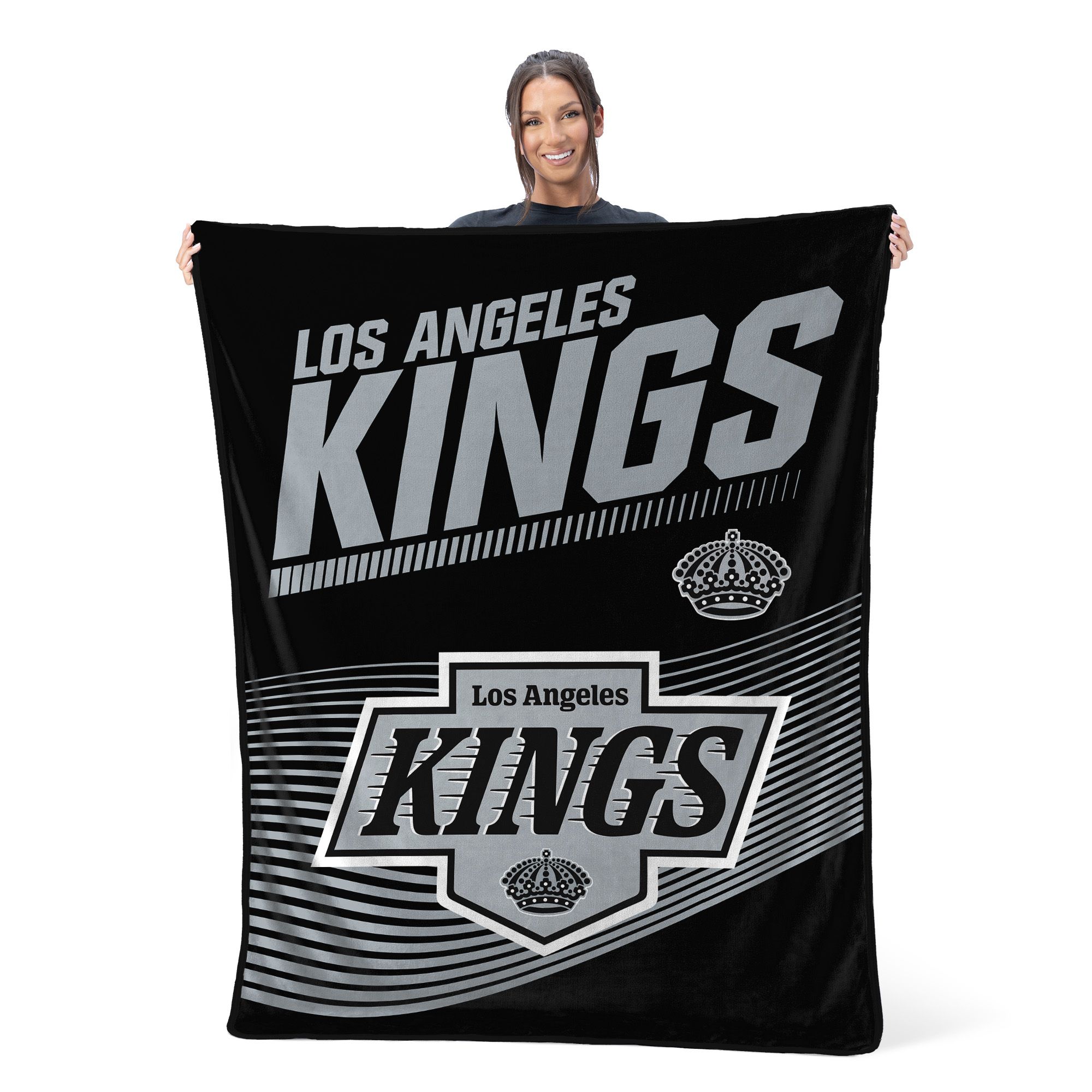 Sweet Home Collection LOW-NHL-80B-KINGS Blankets-And-Throws - View #2