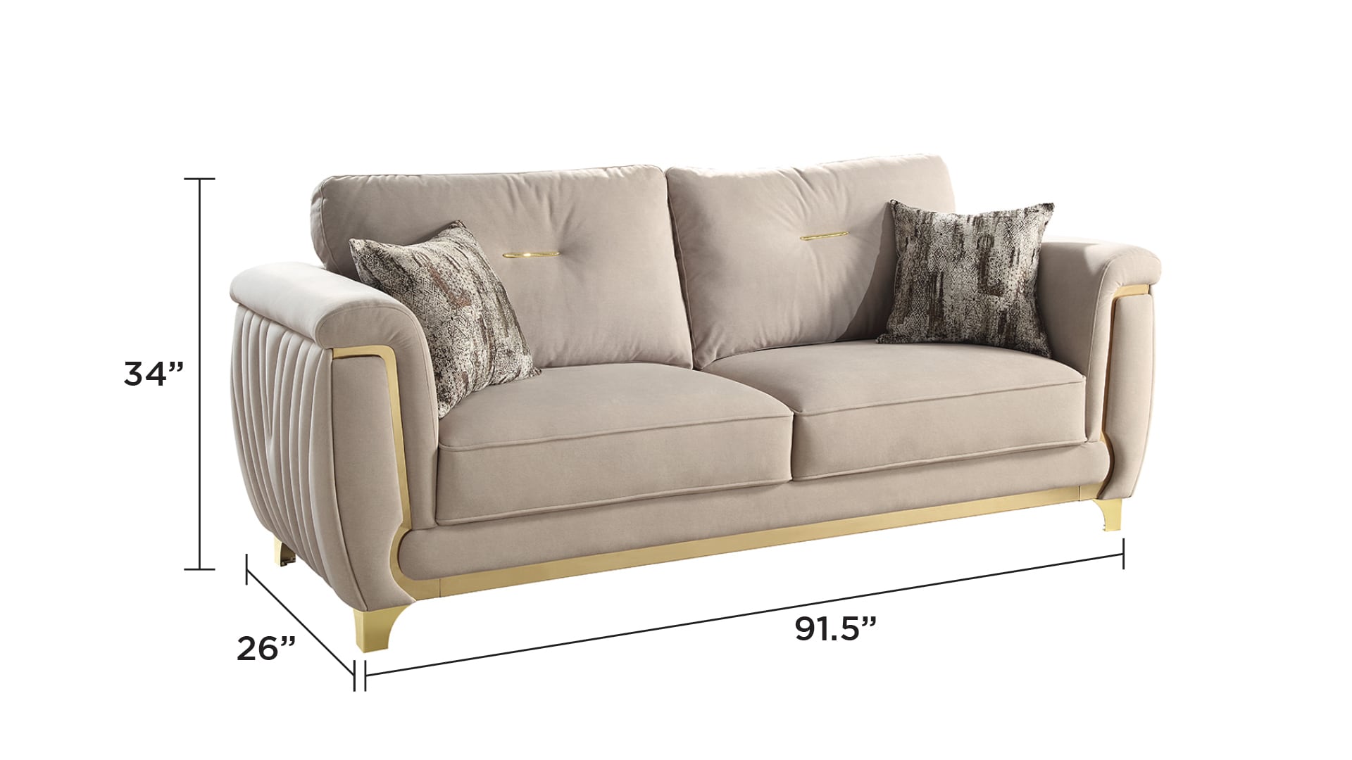 Galaxy 601955556149 Living-Room-Sets - View #4