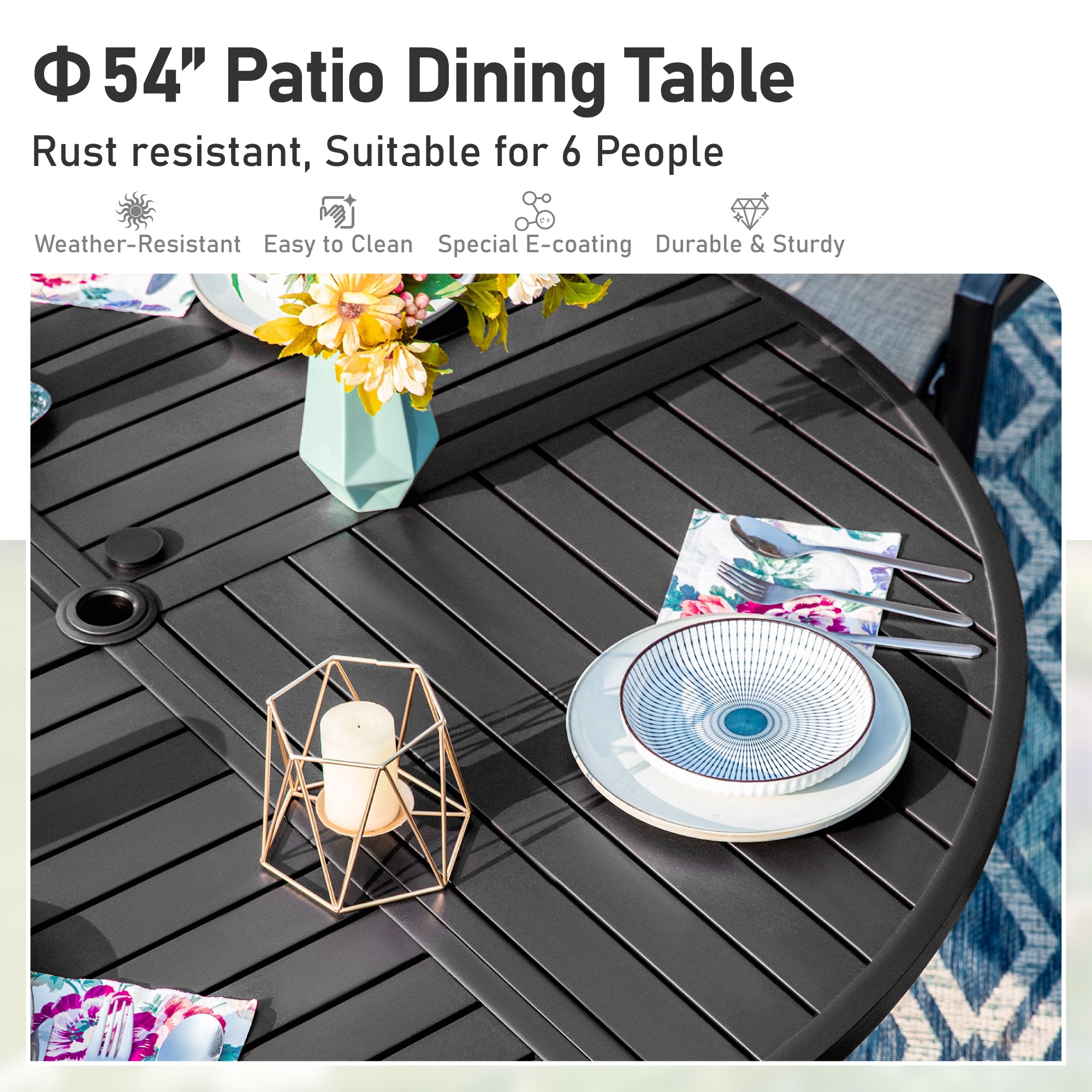 Sunshine Valley TC7-154B-409B Patio-Dining-Sets - View #8