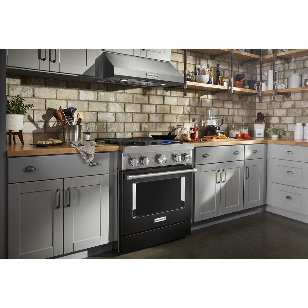 KitchenAid KFDC500JBK Dual-Fuel-Ranges - View #3