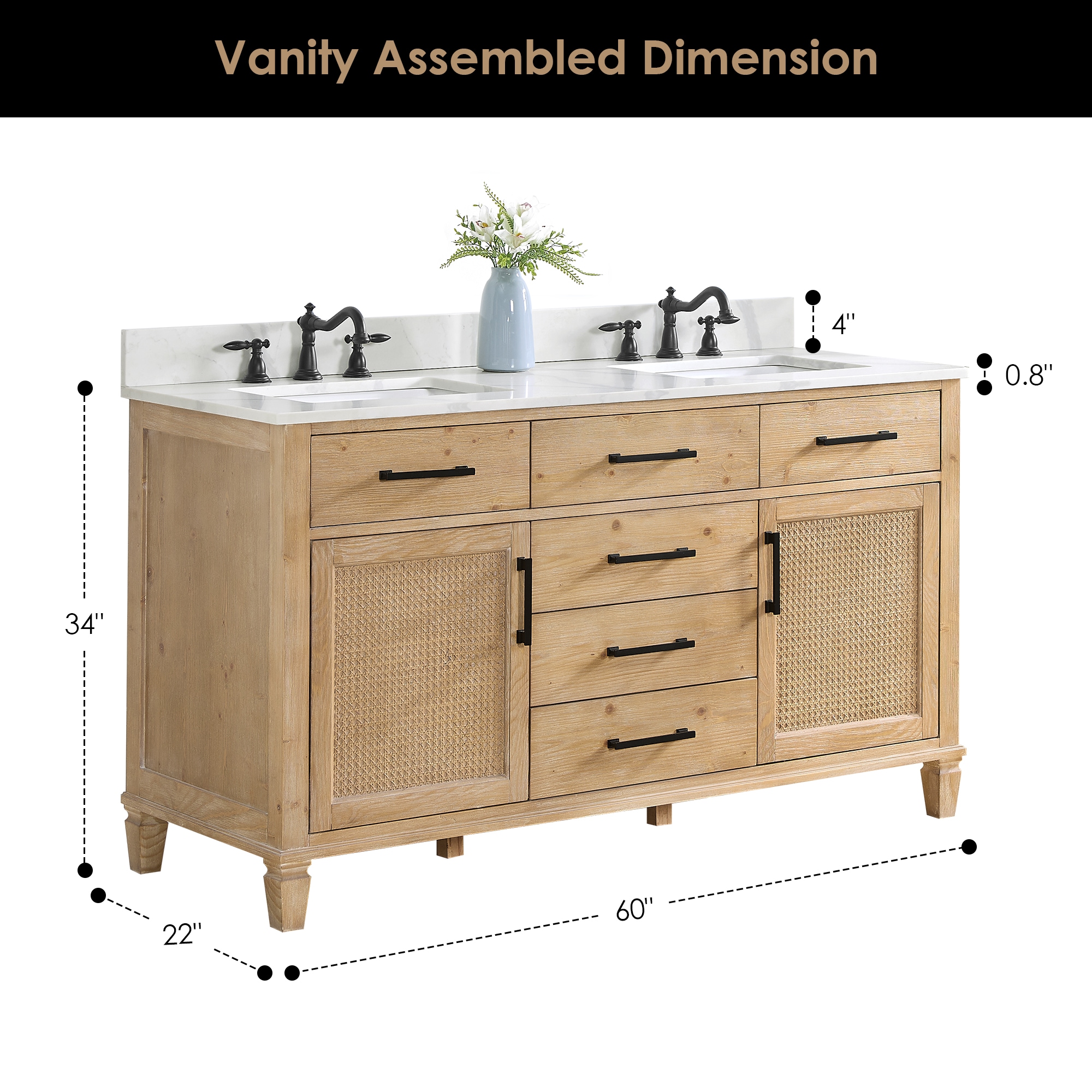 Altair 560060-WF-CWQ-NM Bath-Vanity-Combo - View #11