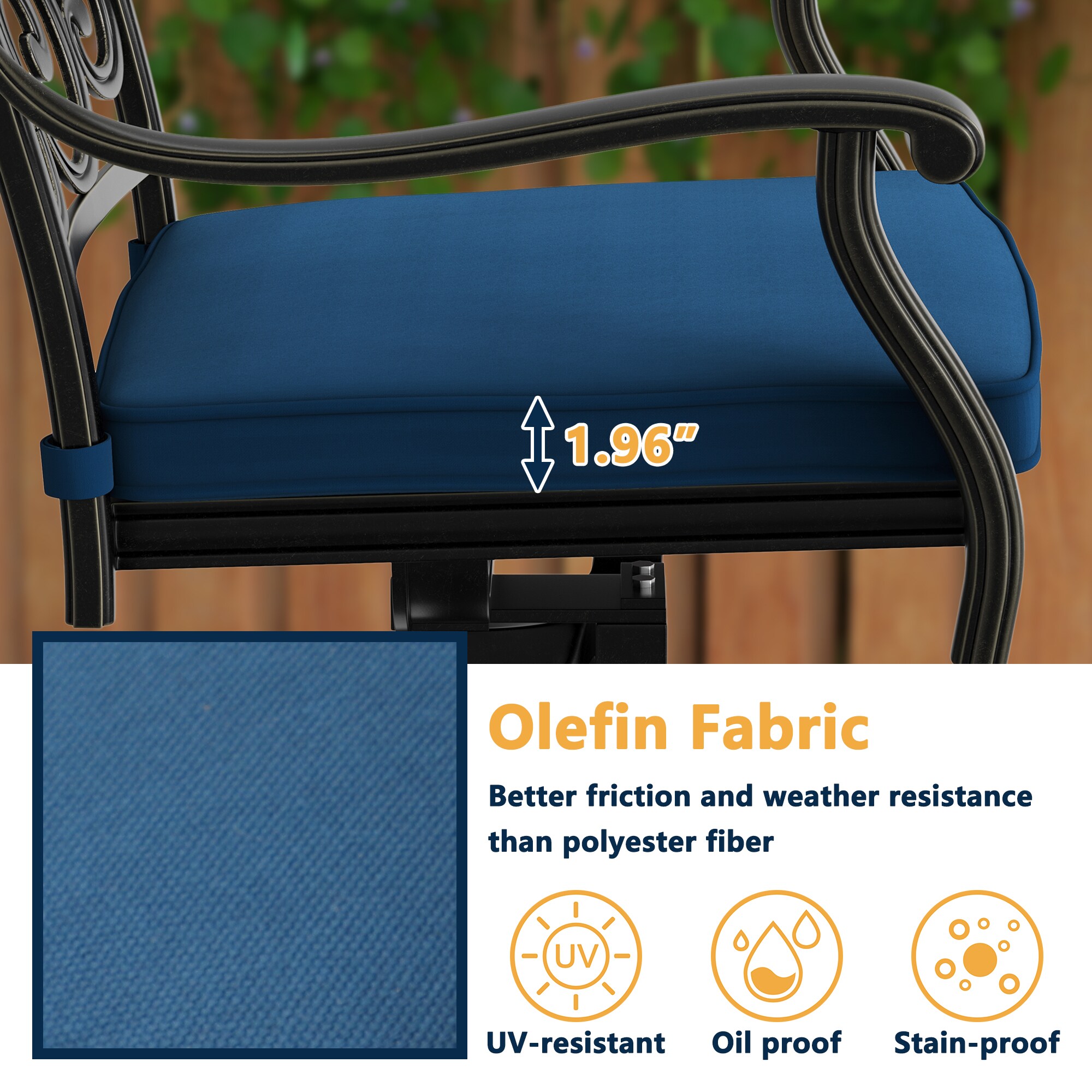 Clihome CL-LD72TY7P-BU Patio-Dining-Sets - View #15