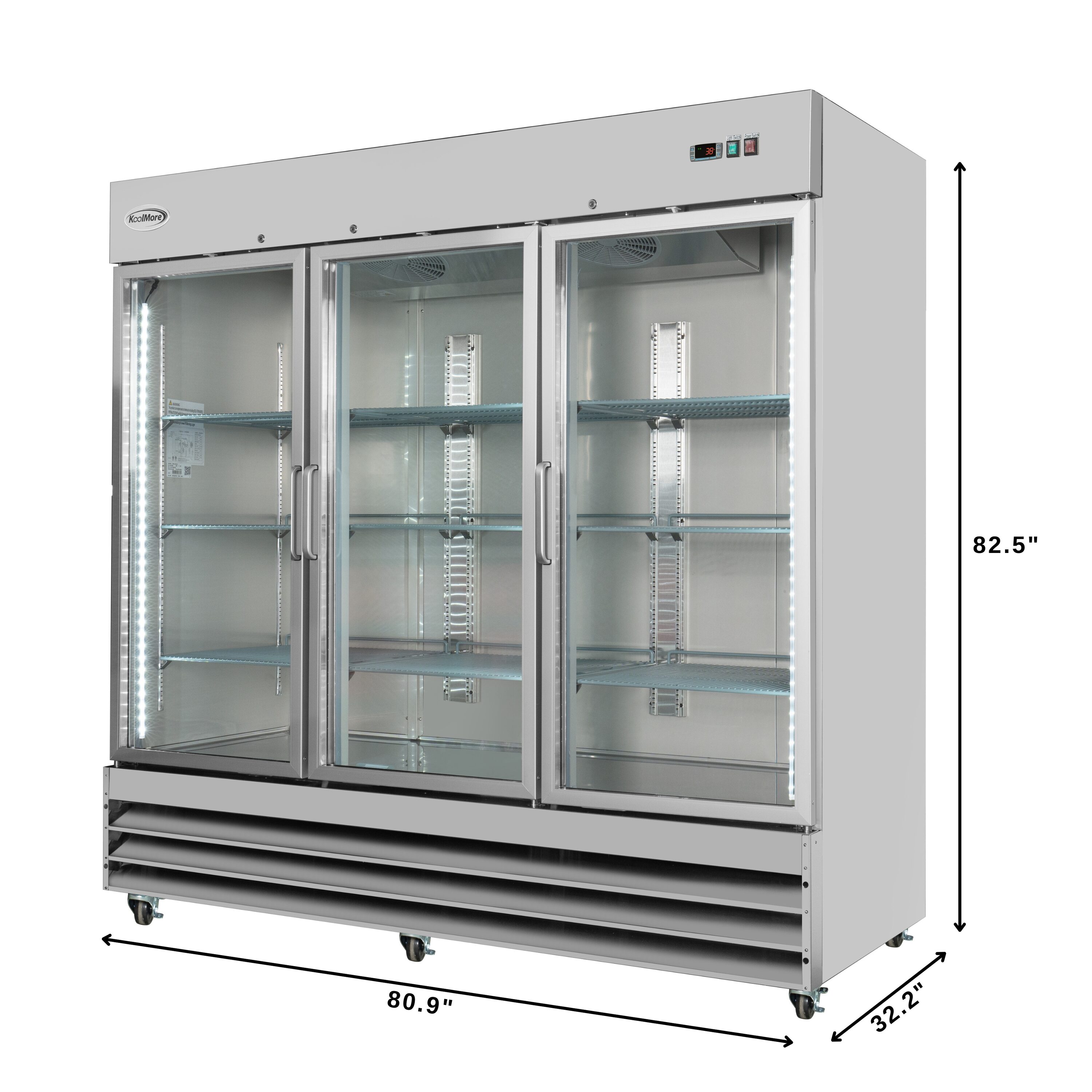 KoolMore R81-3G Commercial-Refrigerators - View #5