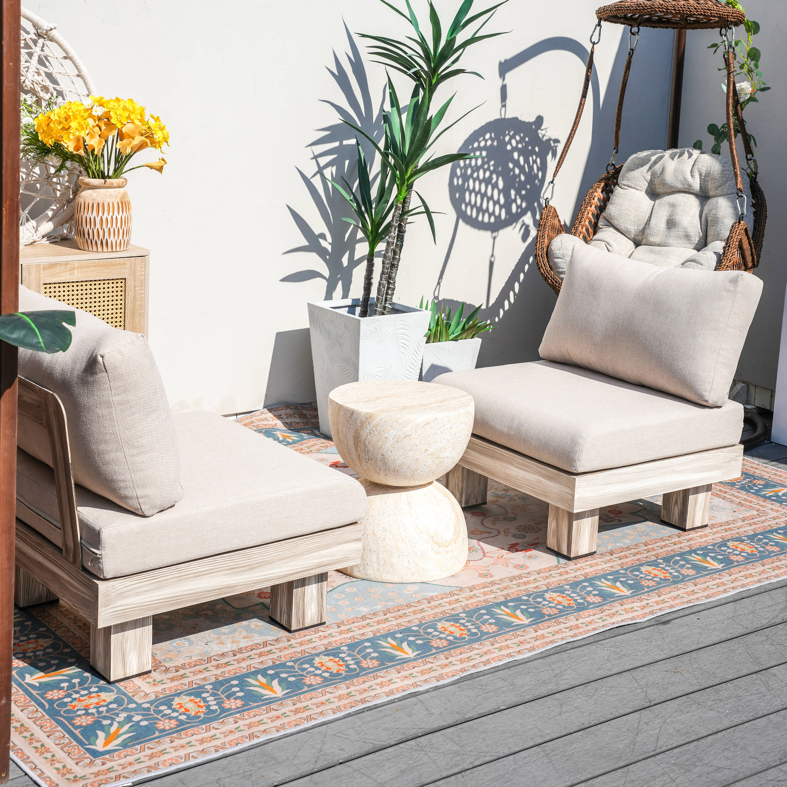 Direct Wicker DWS-22510&24928ST Patio-Conversation-Sets - View #4