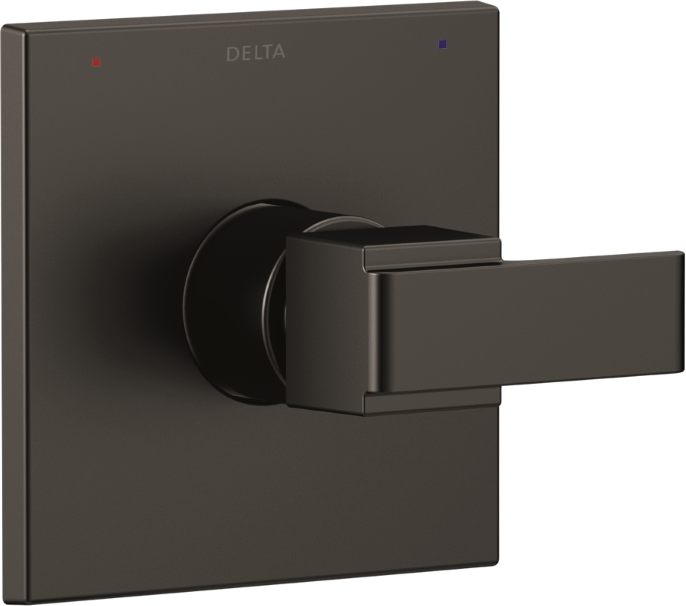 Delta T14067-BL Ara Matte Black 1.75-Inches Universal Shower Trim ring 0.5-Inches -ID