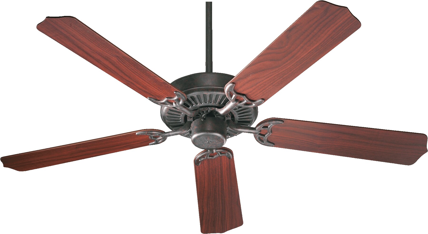 Quorum International 77525-44 Capri 52-in Toasted Sienna Indoor Ceiling Fan (5-Blade)
