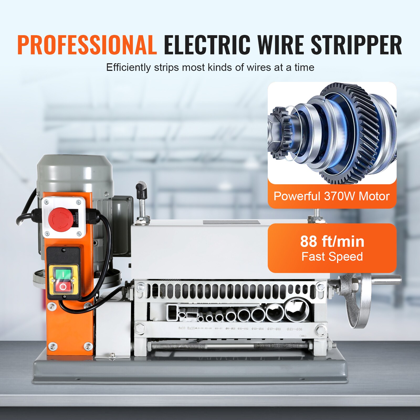 VEVOR SCB370W1115300614V1 Wire-Strippers-Crimpers-Cutters - View #2