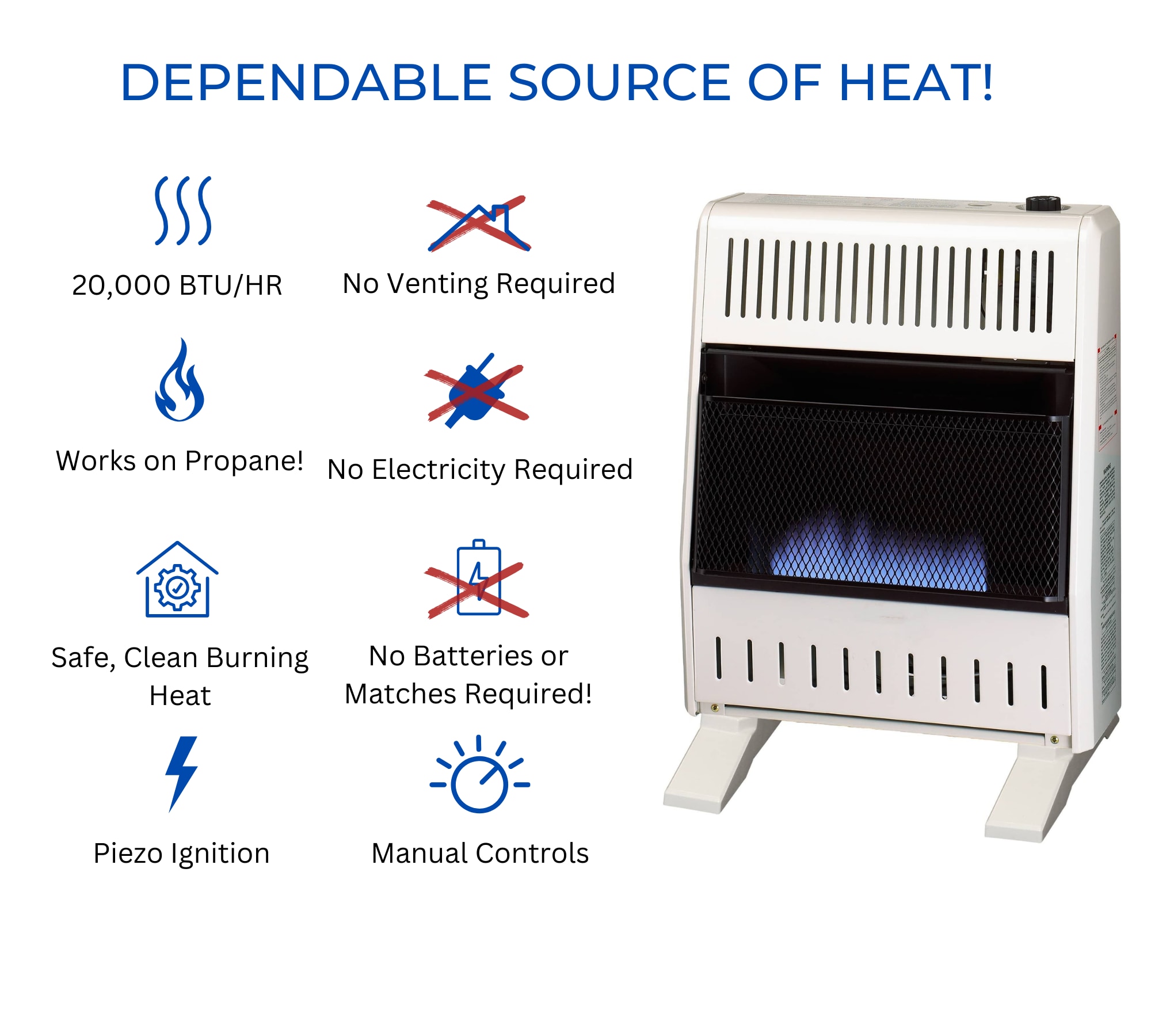 ProCom ML200HBA-B Gas-Heaters - View #3