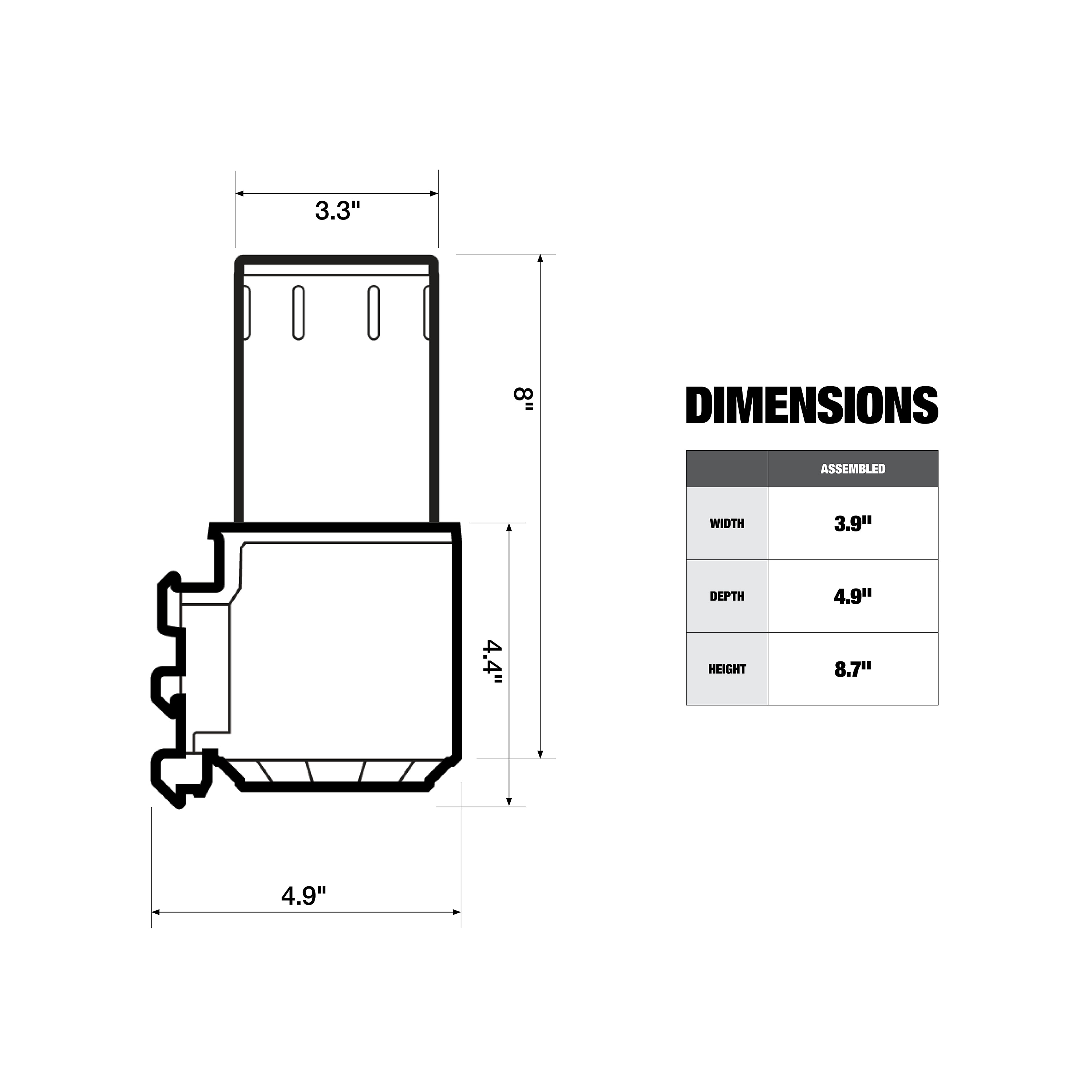 TOUGHBUILT TB-B1-A-52 Tool-Storage-Access - View #8