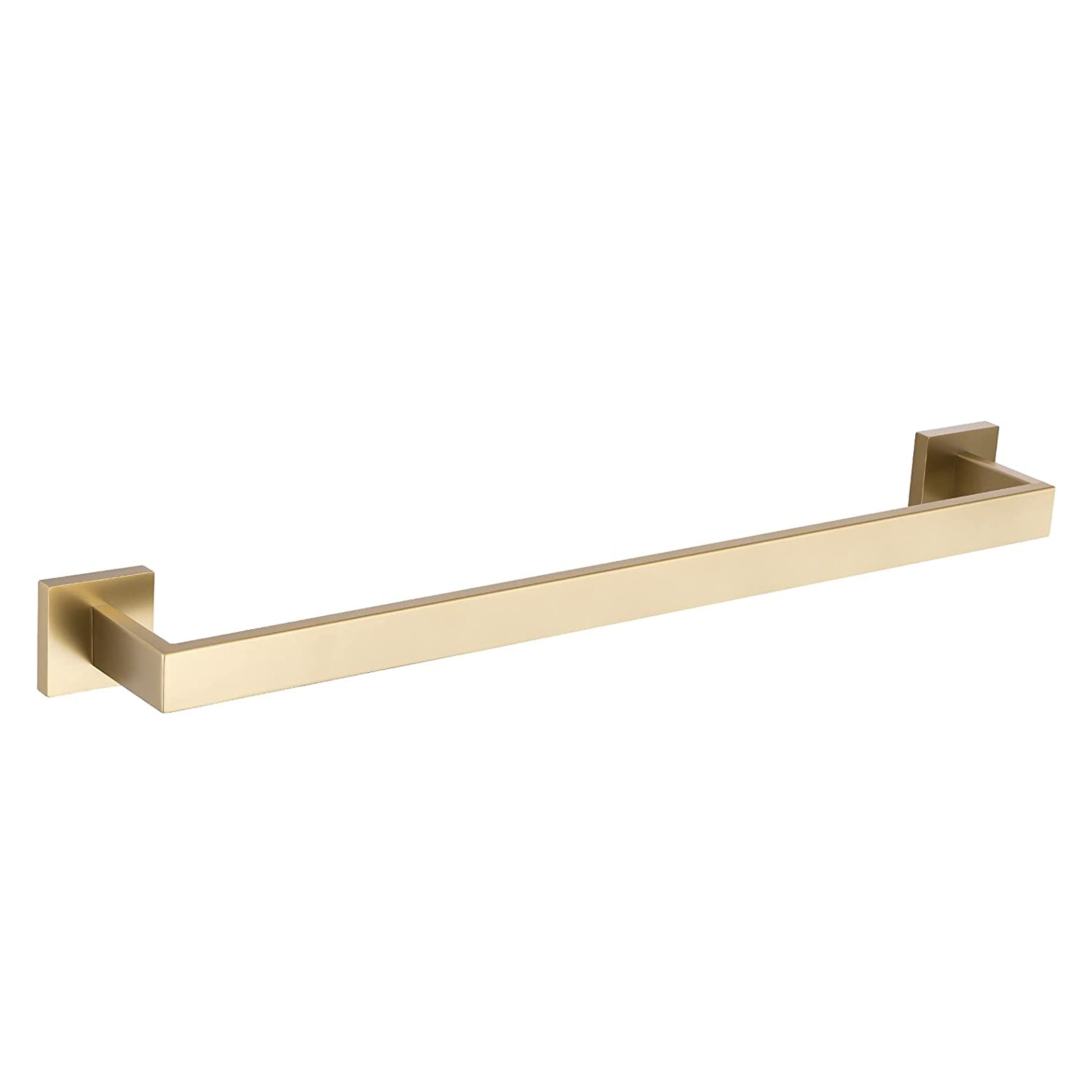BWE A-91089-BG Elegant Aura 24-in Brushed Gold Wall mount Single Towel Bar