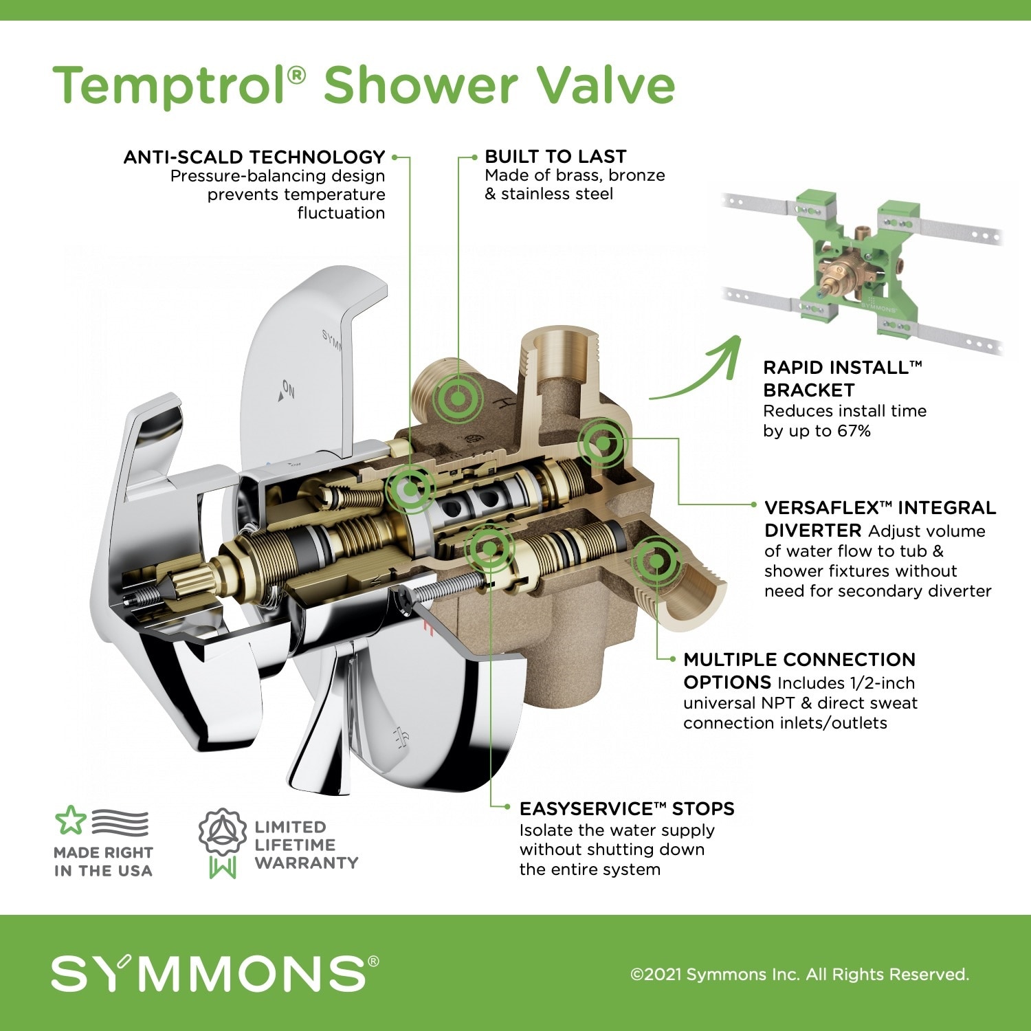 Symmons S261XBRBODY Shower-Valves - View #5