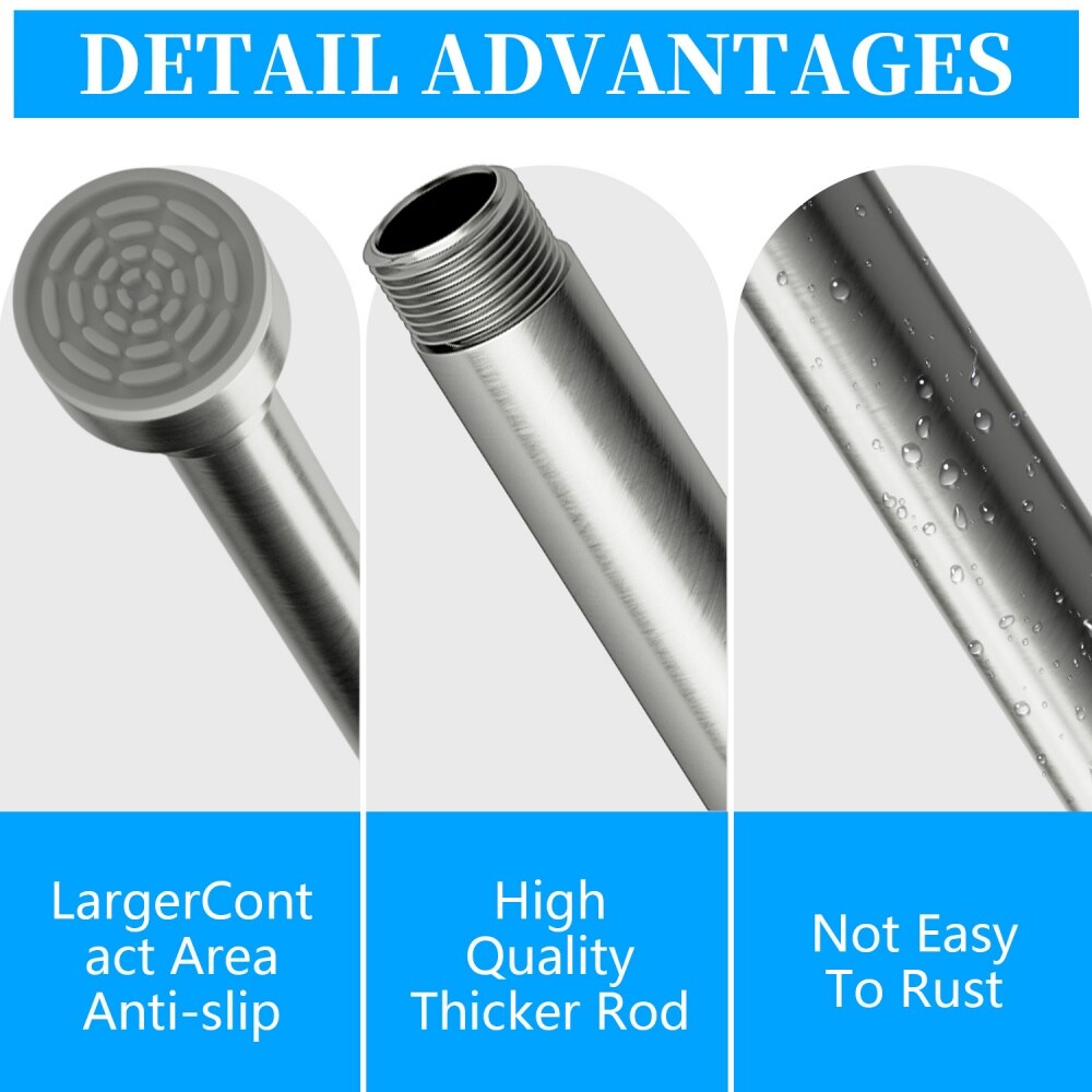 DYHOME SCR06-2-BN Shower-Rods - View #8